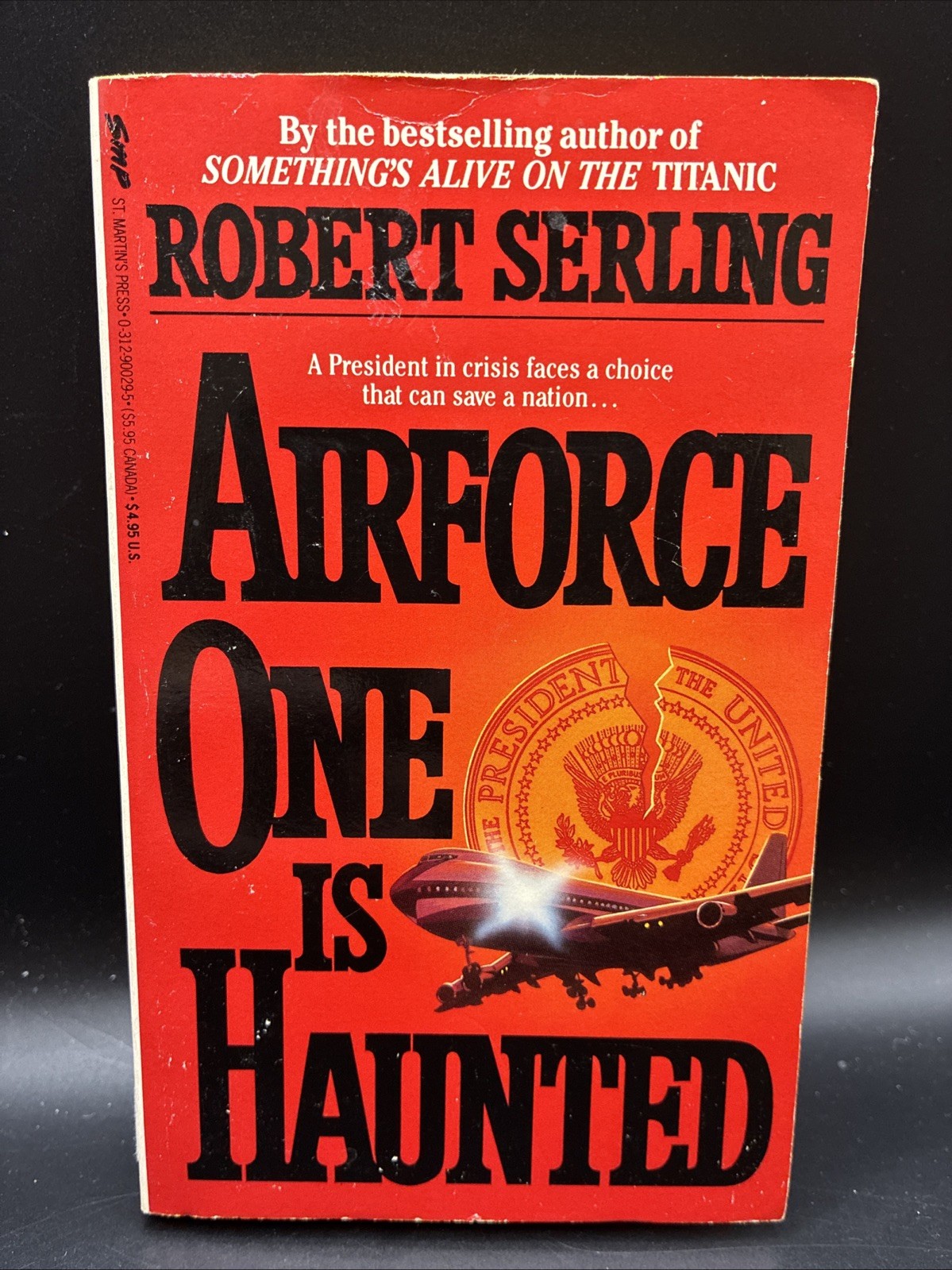 Air Force One Is Haunted by Robert J. Serling (1985, Trade Paperback)