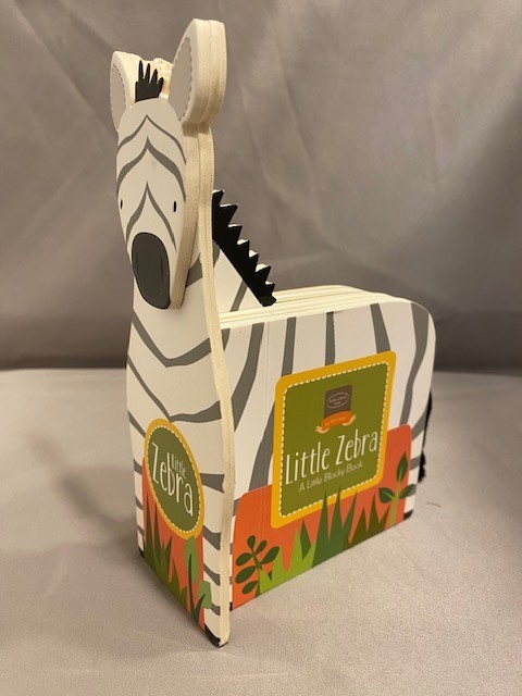 Bendon Publishing Kathy Ireland Safari Friends Blocky Book “Little Zebra”