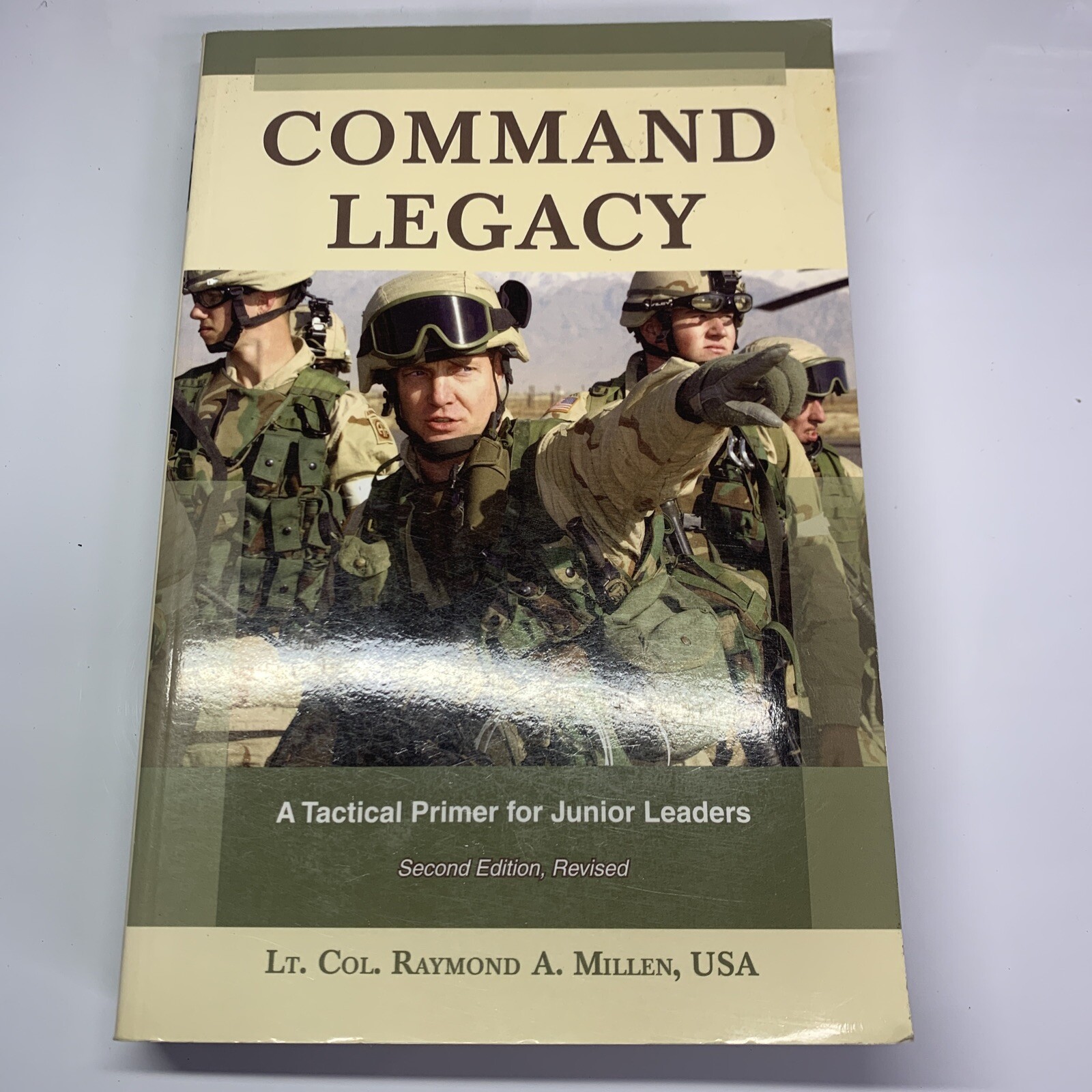 Command Legacy: A Tactical Primer For Junior Leaders – Military Training Book VG