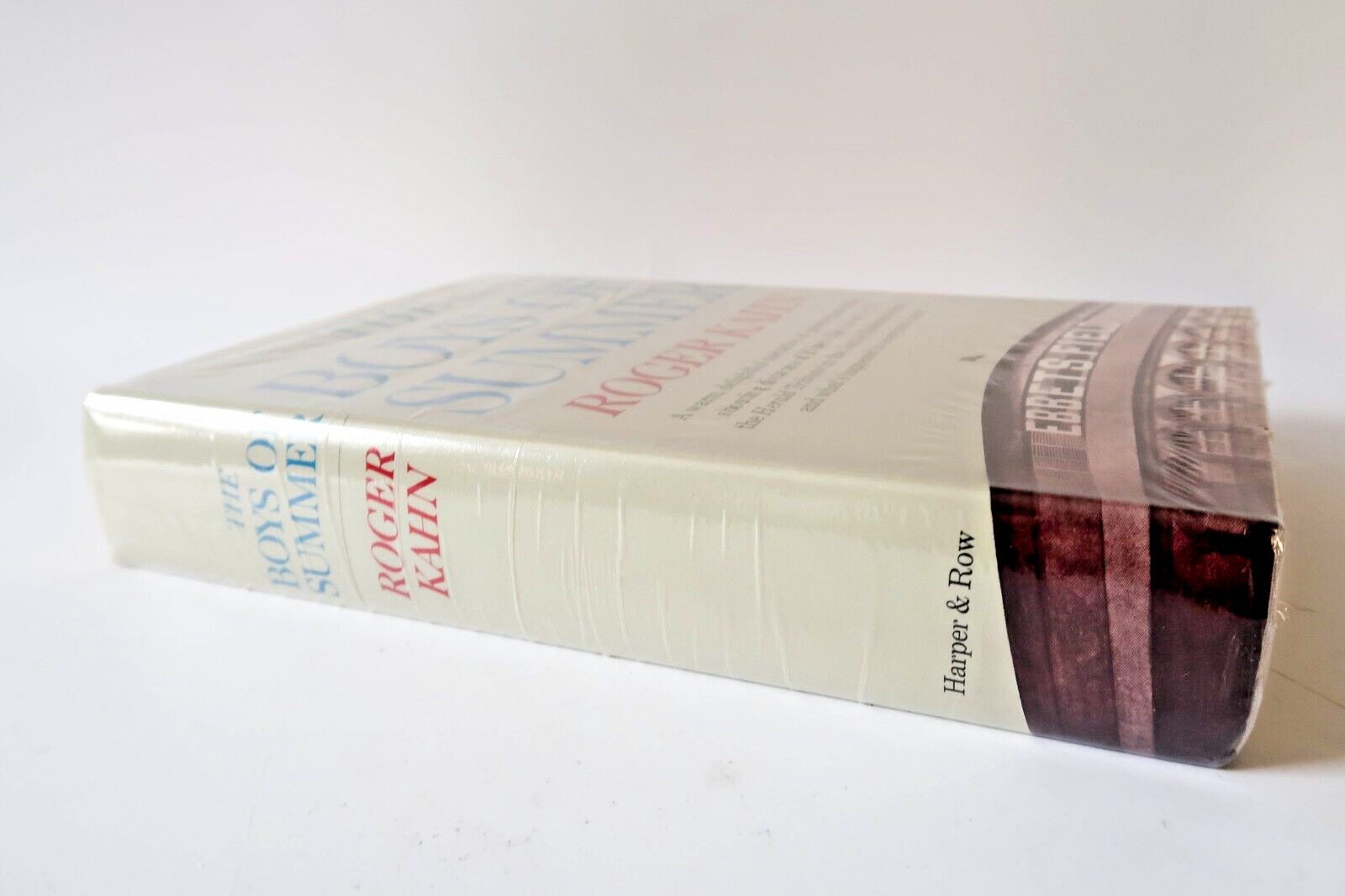 NEW Vintage ” Boys of Summer ” by Roger Kahn Hardcover Book SEALED