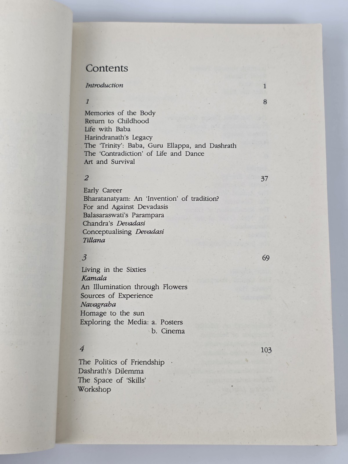 Chandralekha Woman Dance Resistance Rustom Bharucha Dance Art Indian Book
