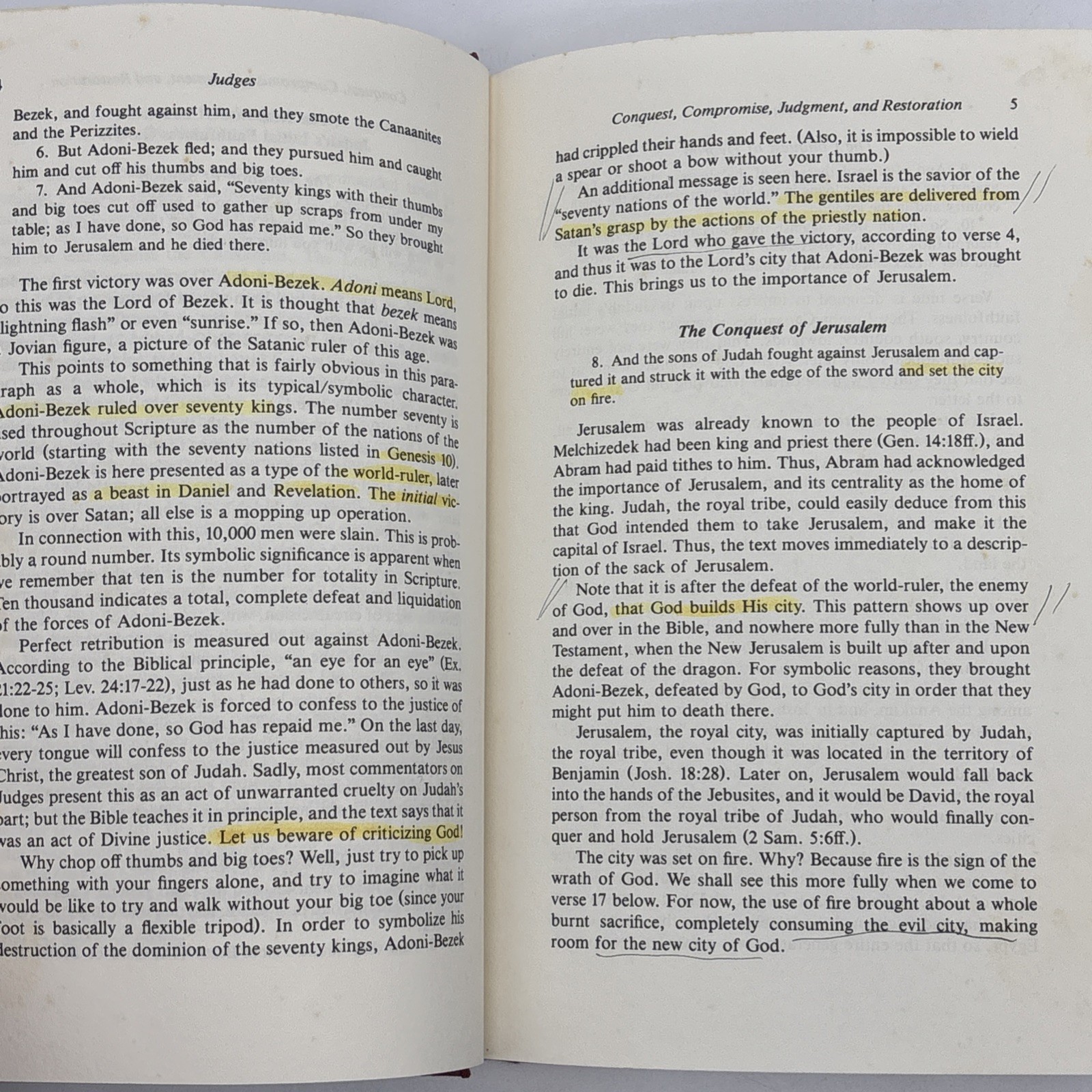 Judges Gods War Against Humanism 1985 James B Jordan Geneva Ministries HCDJ