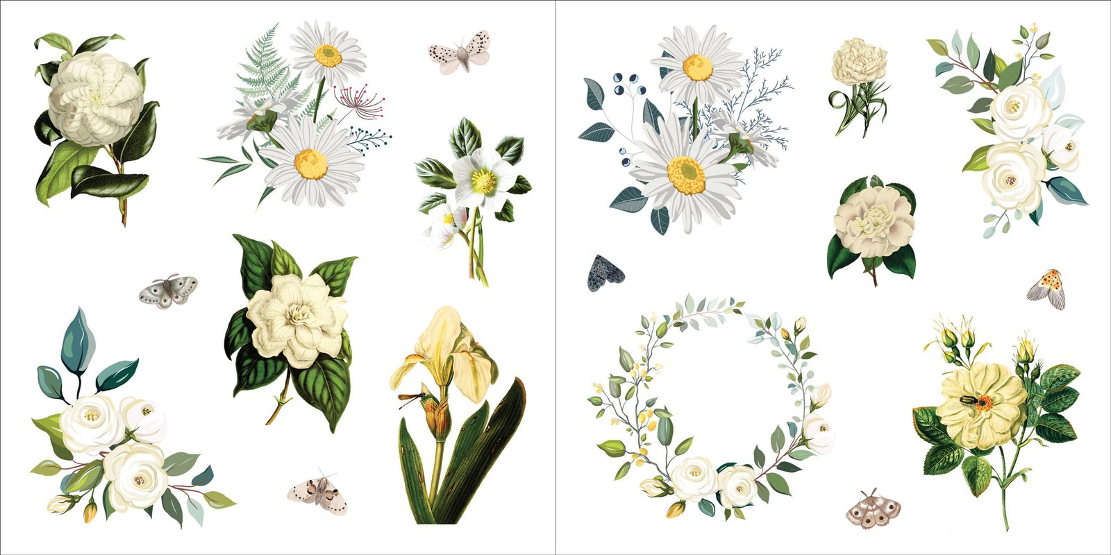 Bunches of Botanicals Sticker Book (Over 500 stickers!) – NEW