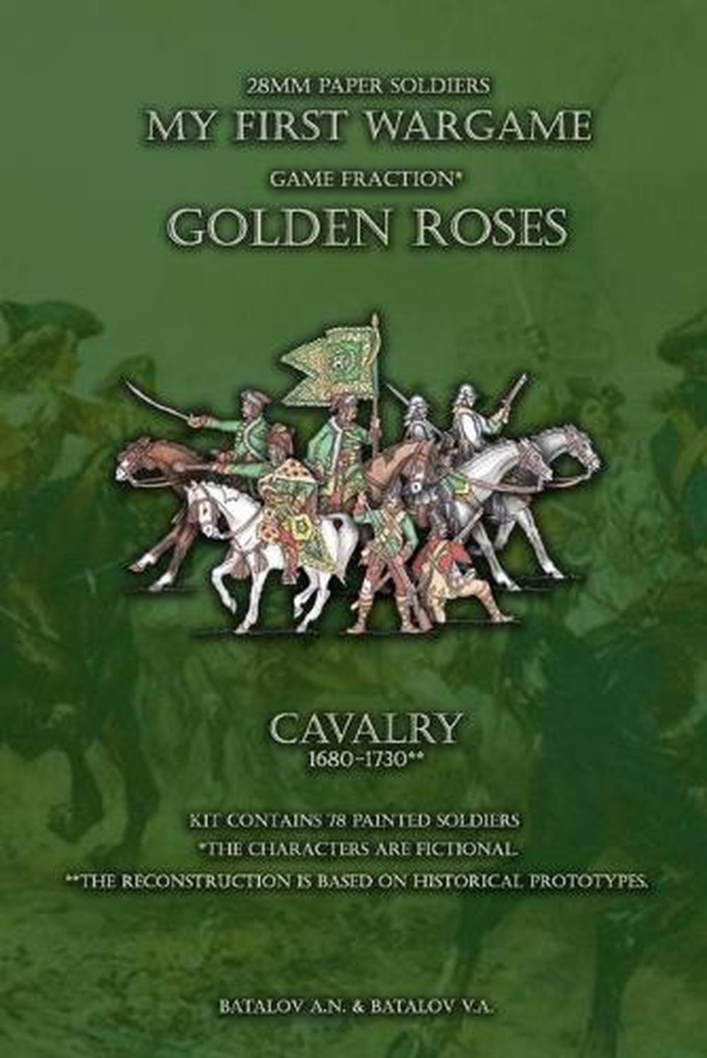 Golden Roses. Cavalry 1680-1730: 28mm paper soldiers by Batalov Vyacheslav Alexa