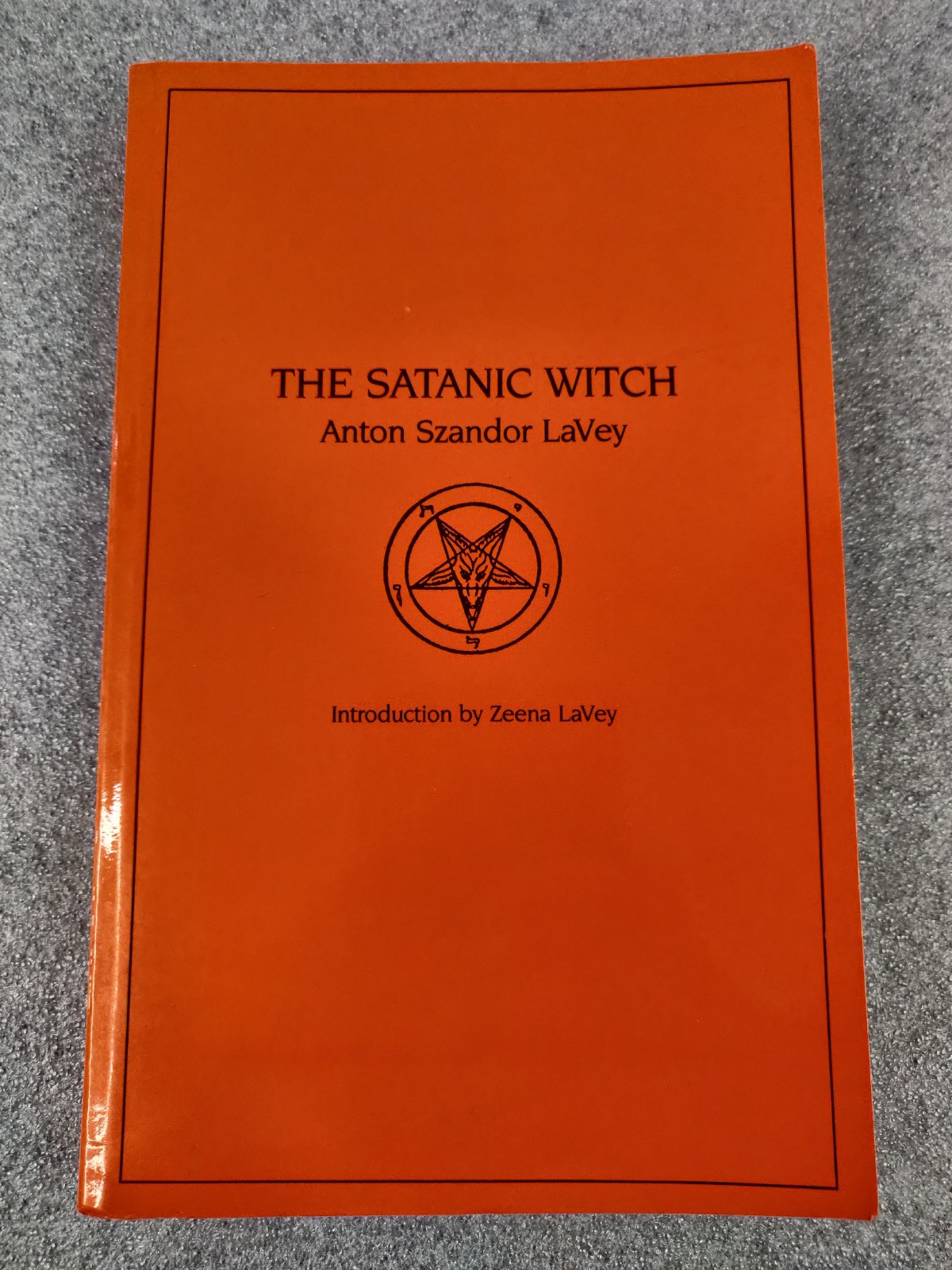 The Satanic Witch Anton Lavey Paperback