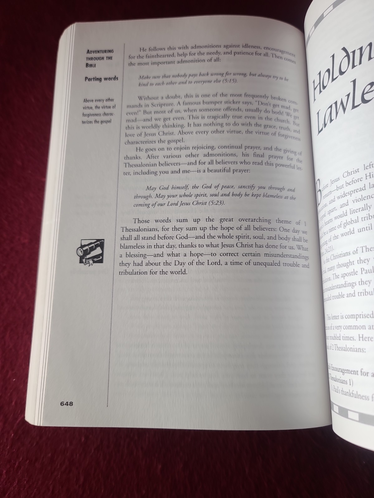 ADVENTURING THROUGH THE BIBLE: A COMPREHENSIVE GUIDE TO By Ray C. Stedman