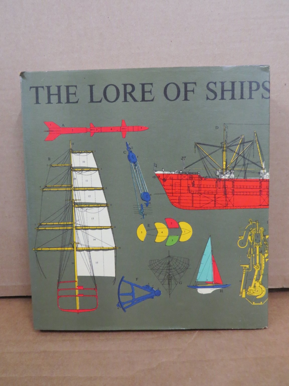 The Lore of Ships Tre Tryckare 1972 Illustrated Maritime History Crescent Books