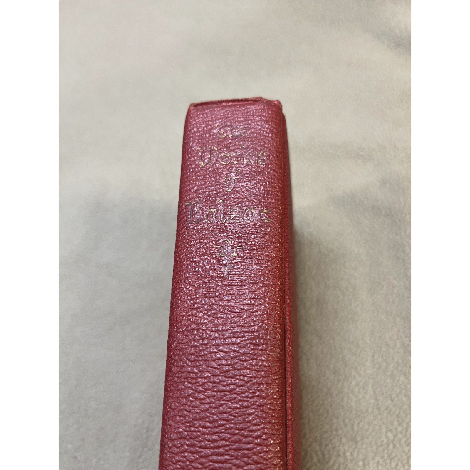 The Complete Novelettes of Honore de Balzac Red Hardcover In One Volume