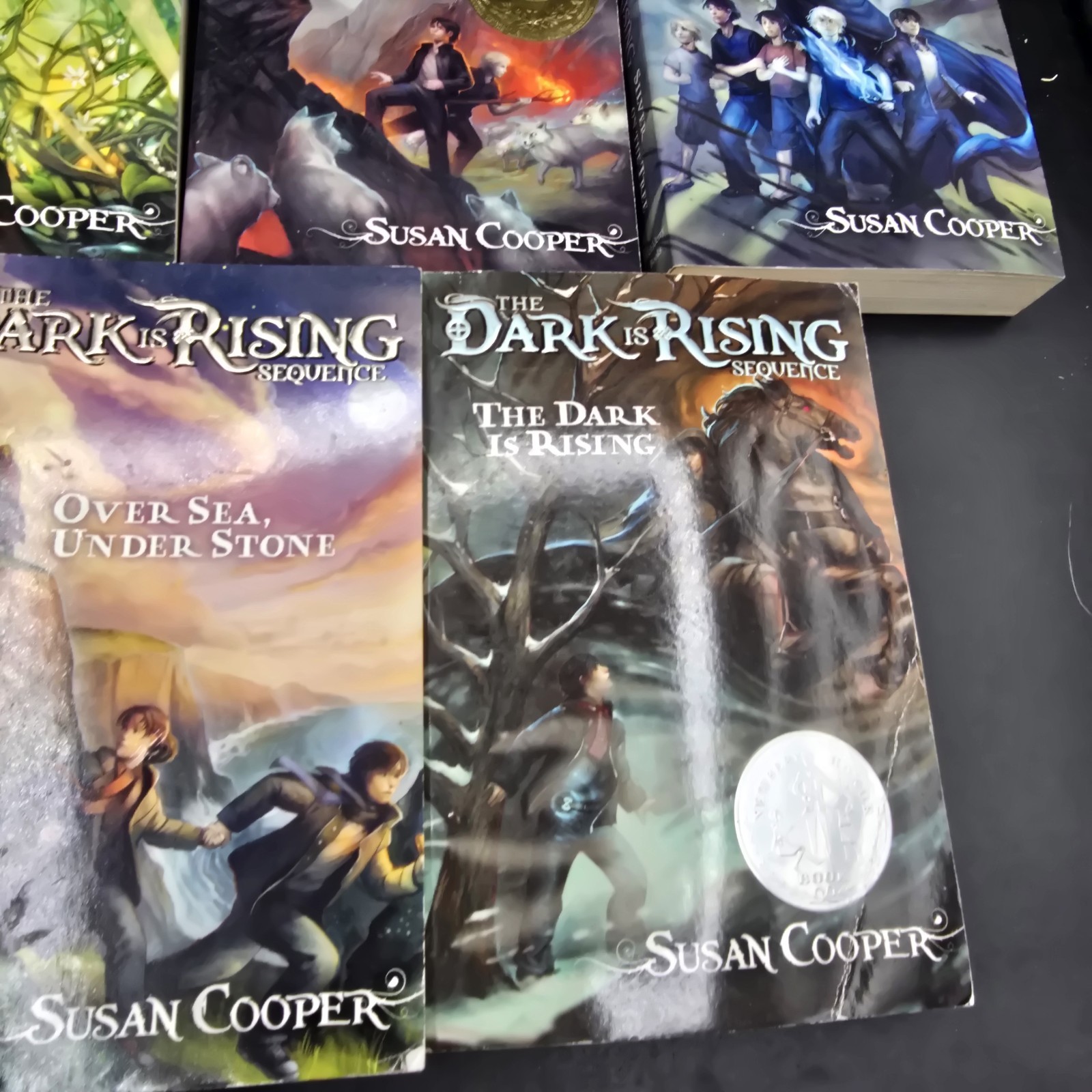 Complete Series Set DARK IS RISING SEQUENCE 1-5 Susan Cooper Lot 5 PB