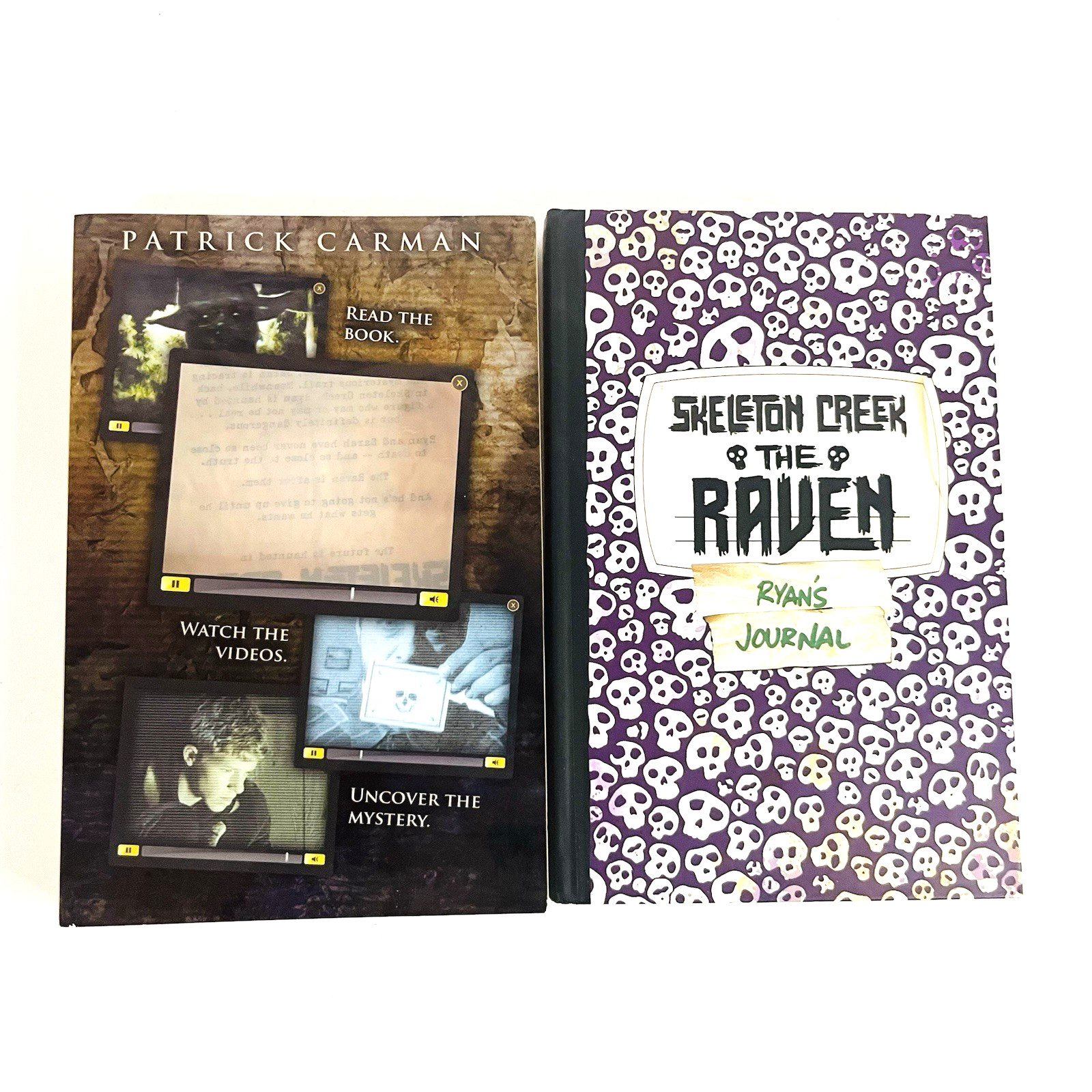 Ryan’s Journal Skeleton Lot of 4 Books Hardcover Children by Patrick Carman