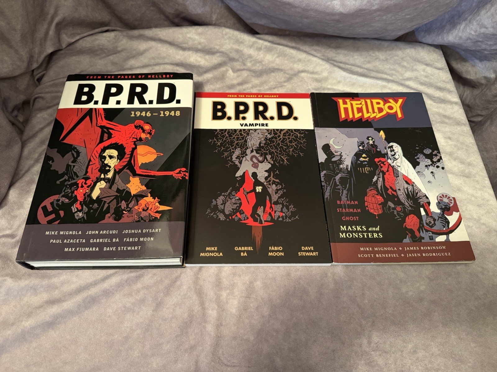 Hellboy BPRD Lot TPB Mike Mignola Graphic Novel Collection