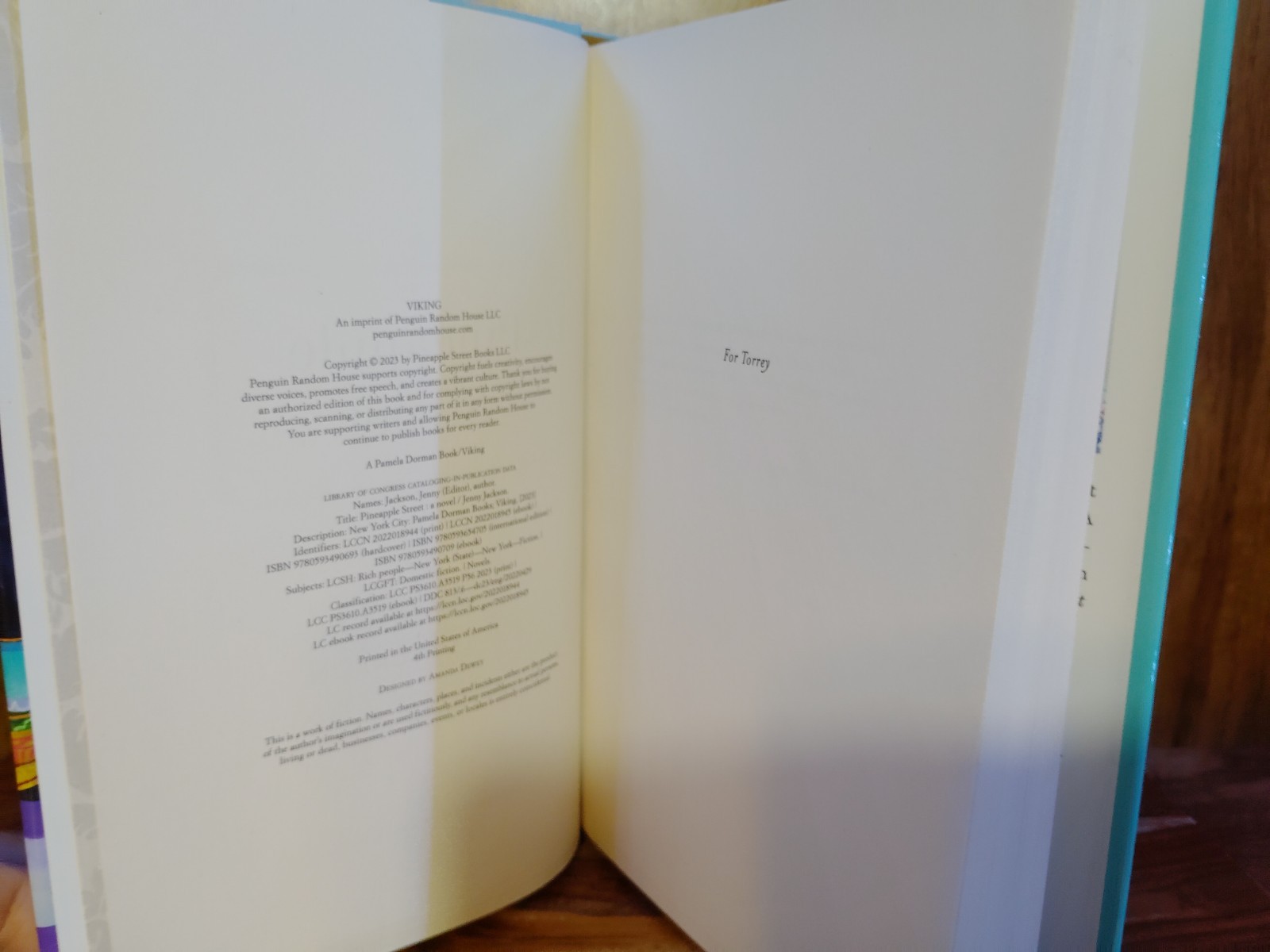 Pineapple Street A Novel Jenny Jackson Hardcover First Edition GMA Book Club Pic