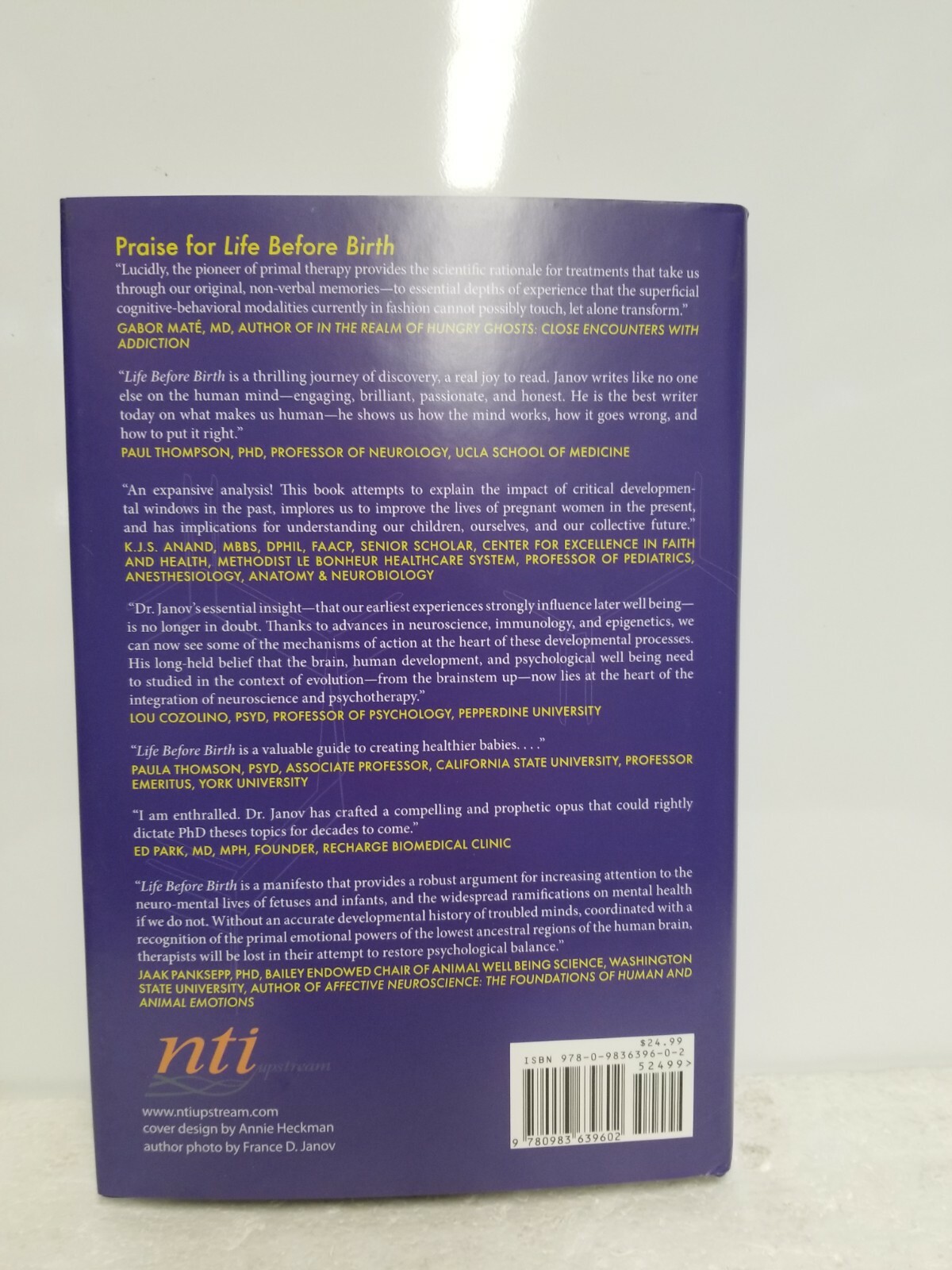 Life Before Birth: The Hidden Script That Rules Our Lives – Arthur Janov