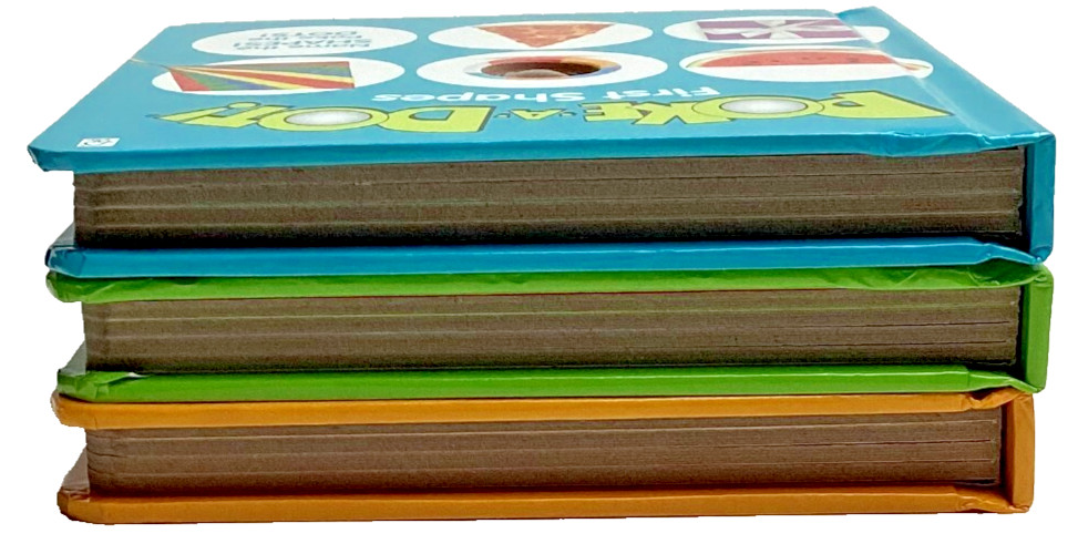 Melissa & Doug Poke A Dot, 3 Pack, 1st Words, Shapes & Colors