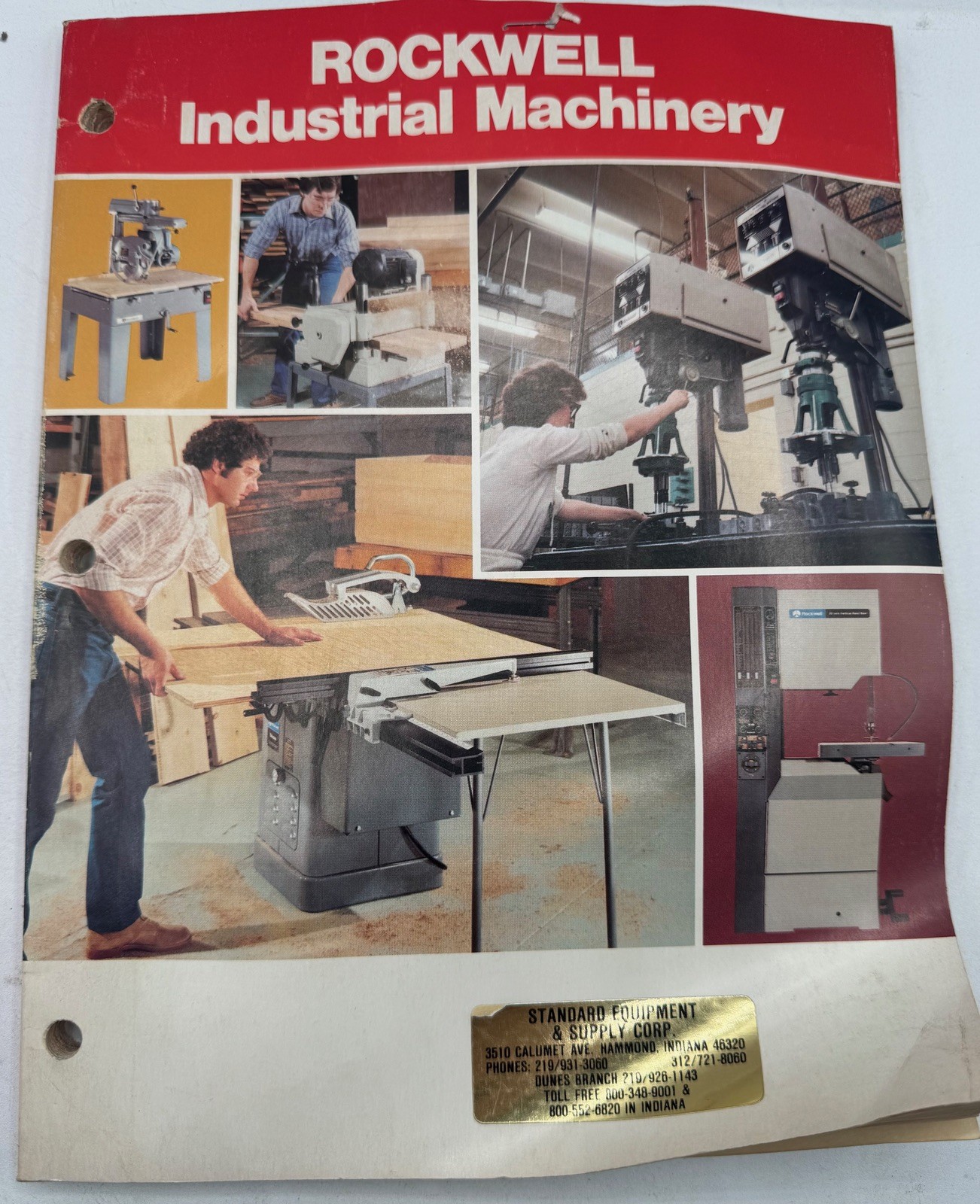 Rockwell Industrial Machinery Catalog 1982 hydraulics pump motors valves