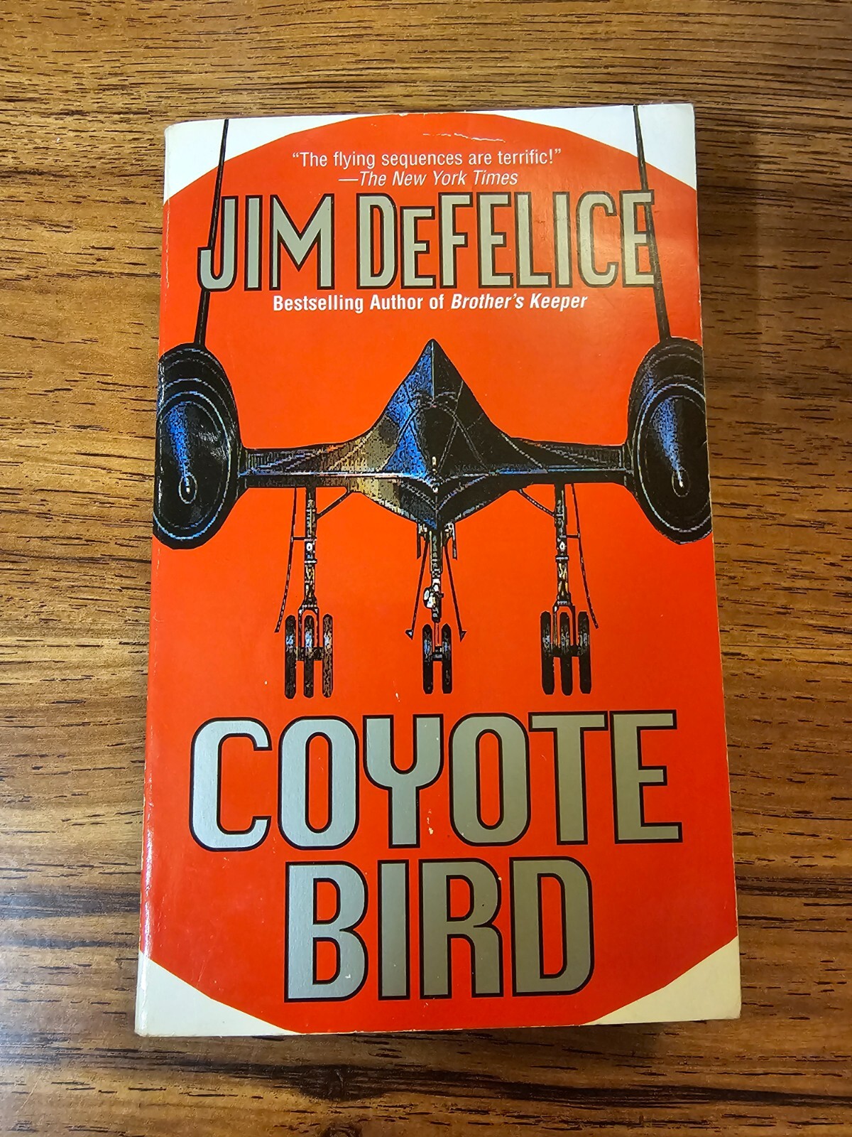 Coyote Bird Jim DeFelice 2001 Technothriller Paperback
