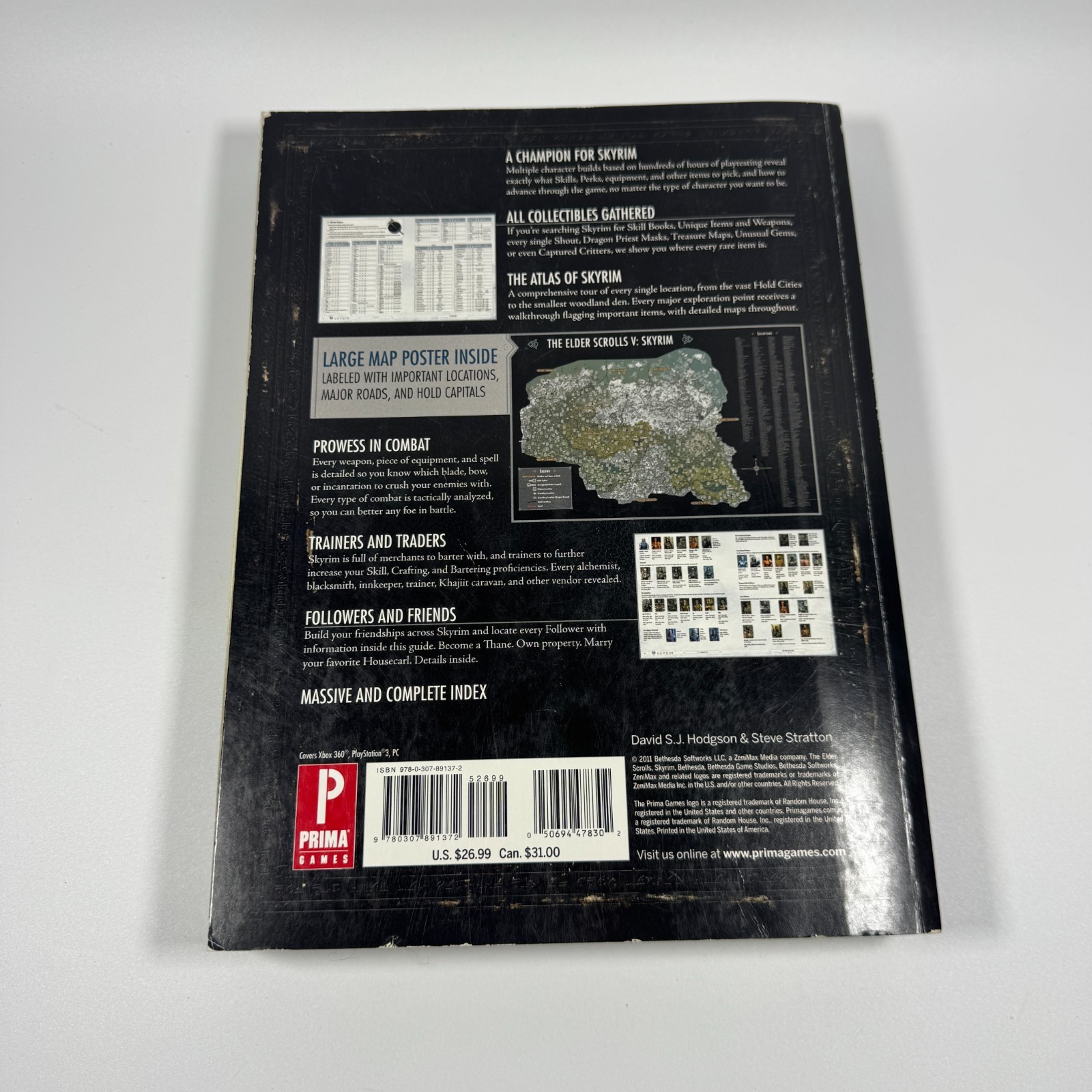 Prima Games Strategy Guide The Elder Scrolls V: Skyrim Official Game Guide 2011