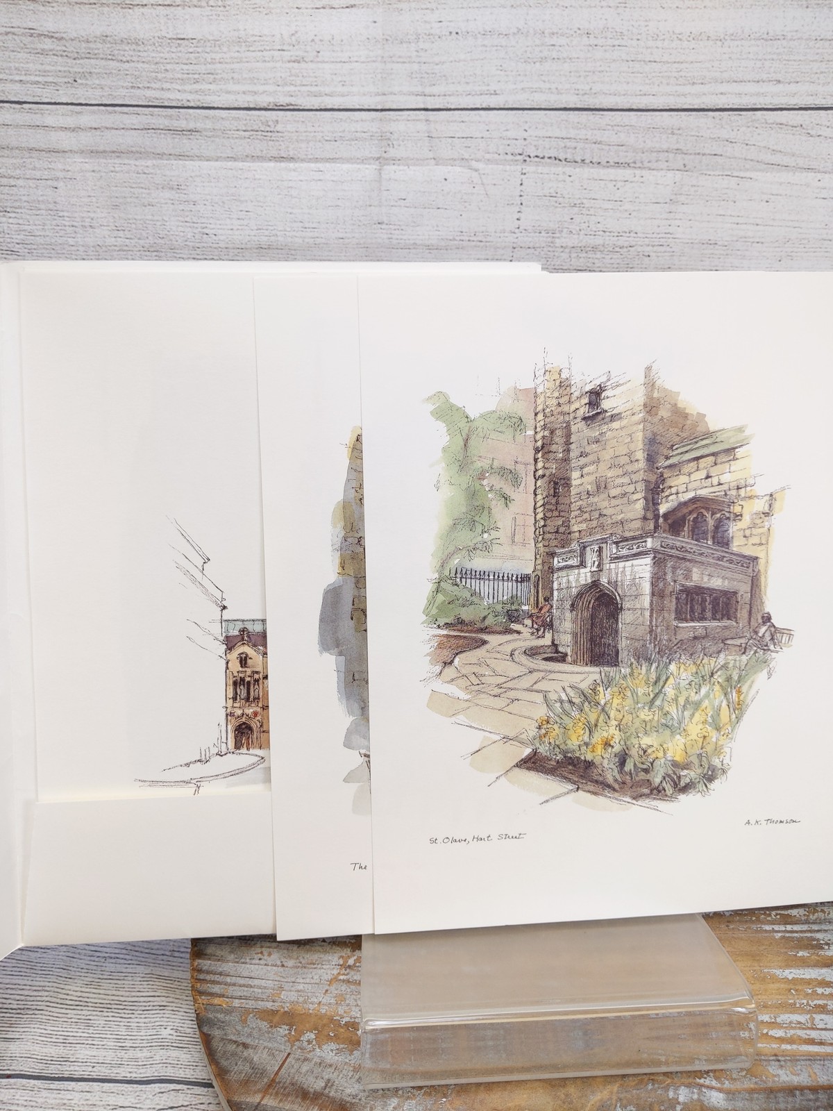 Discovering Elizabethan London Diary & Sketches by Arline Thomson SIGNED LE