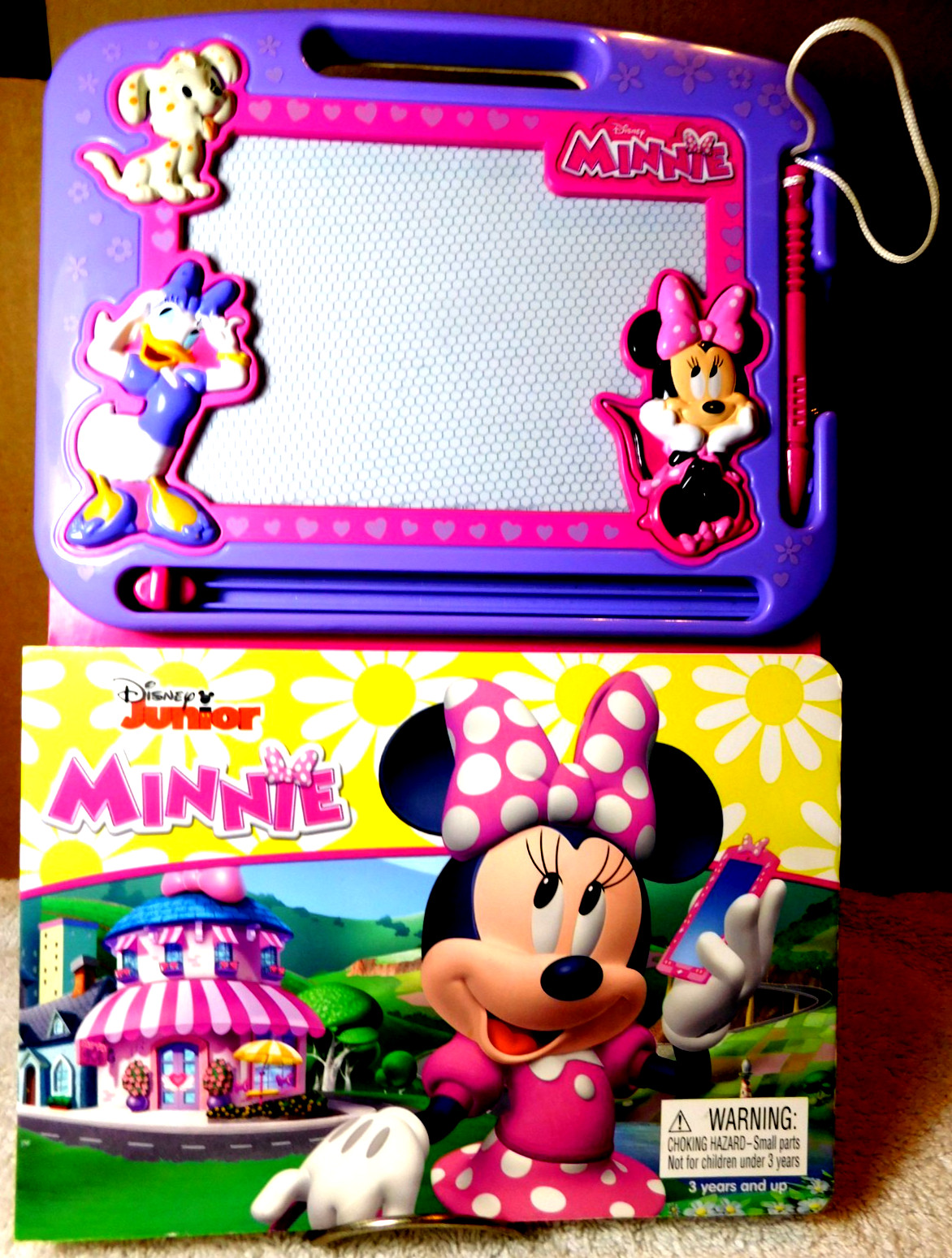 Phidal Inc.~Disney Jr. Minnie Teaching Drawing Book NO STENCILS INCLUDED (DG)