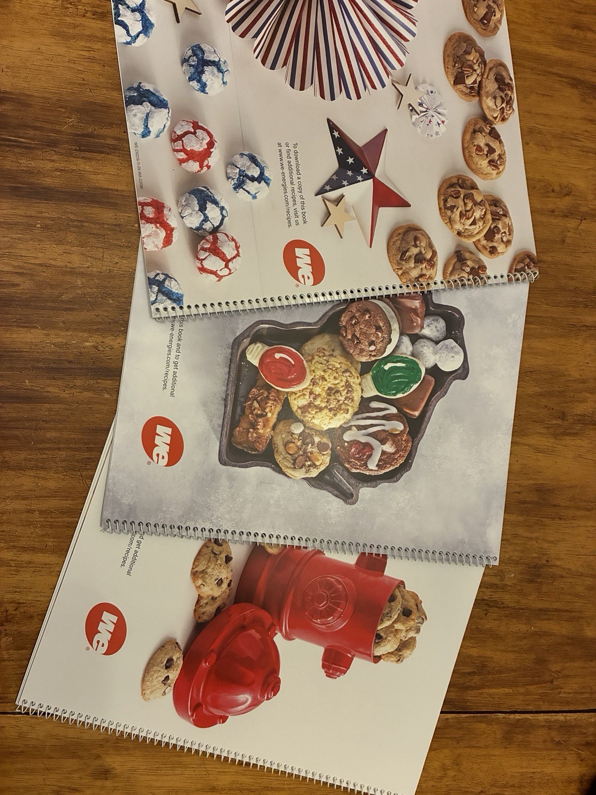 We Energies Wisconsin Cookie Book Recipe Cookbooks 2021 2022 2023 Lot of 3