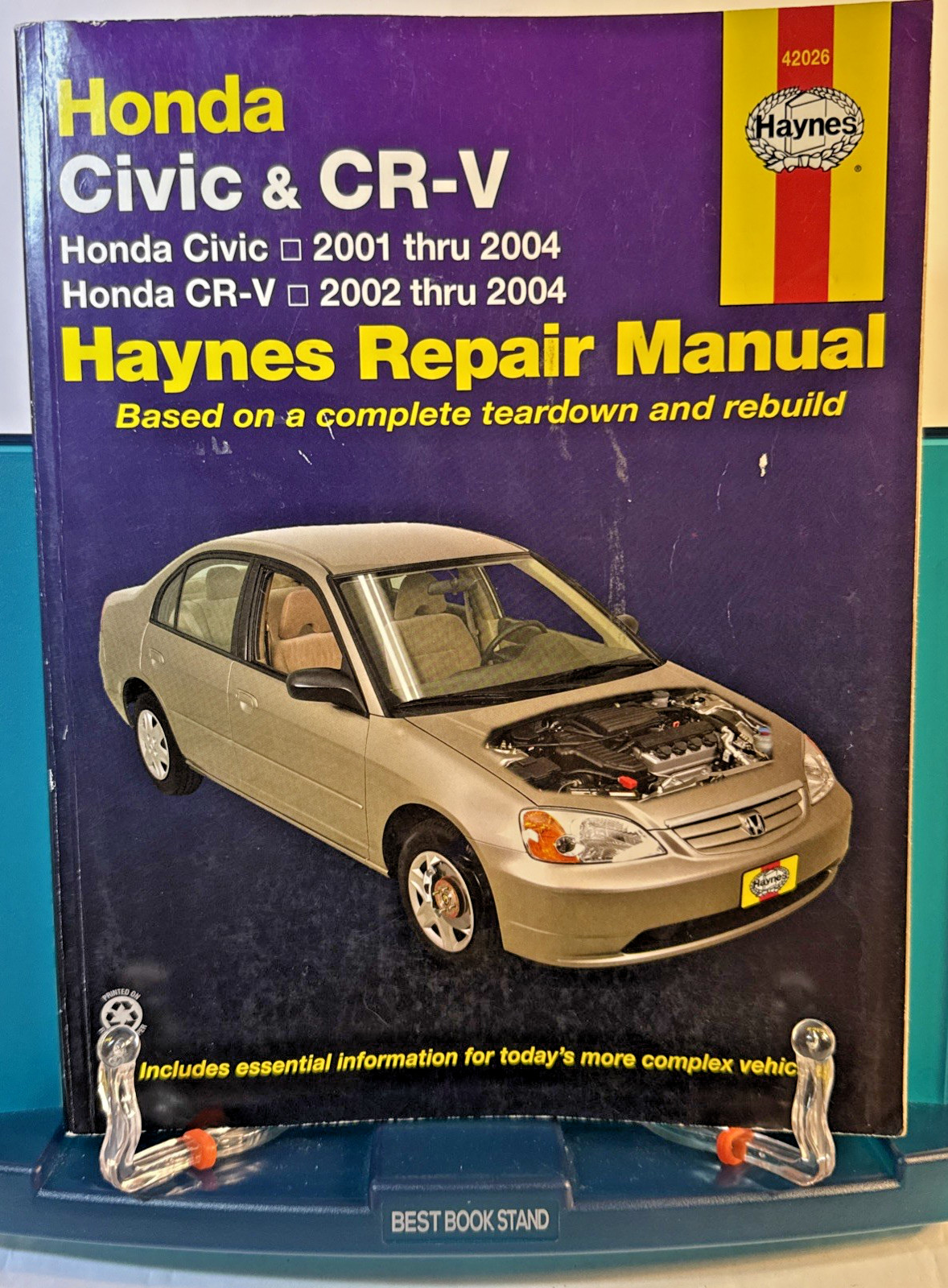 Honda Civic 2001-2004 & CR-V 2002-2004 (Hayne’s Automotive Repair Manual) #42026