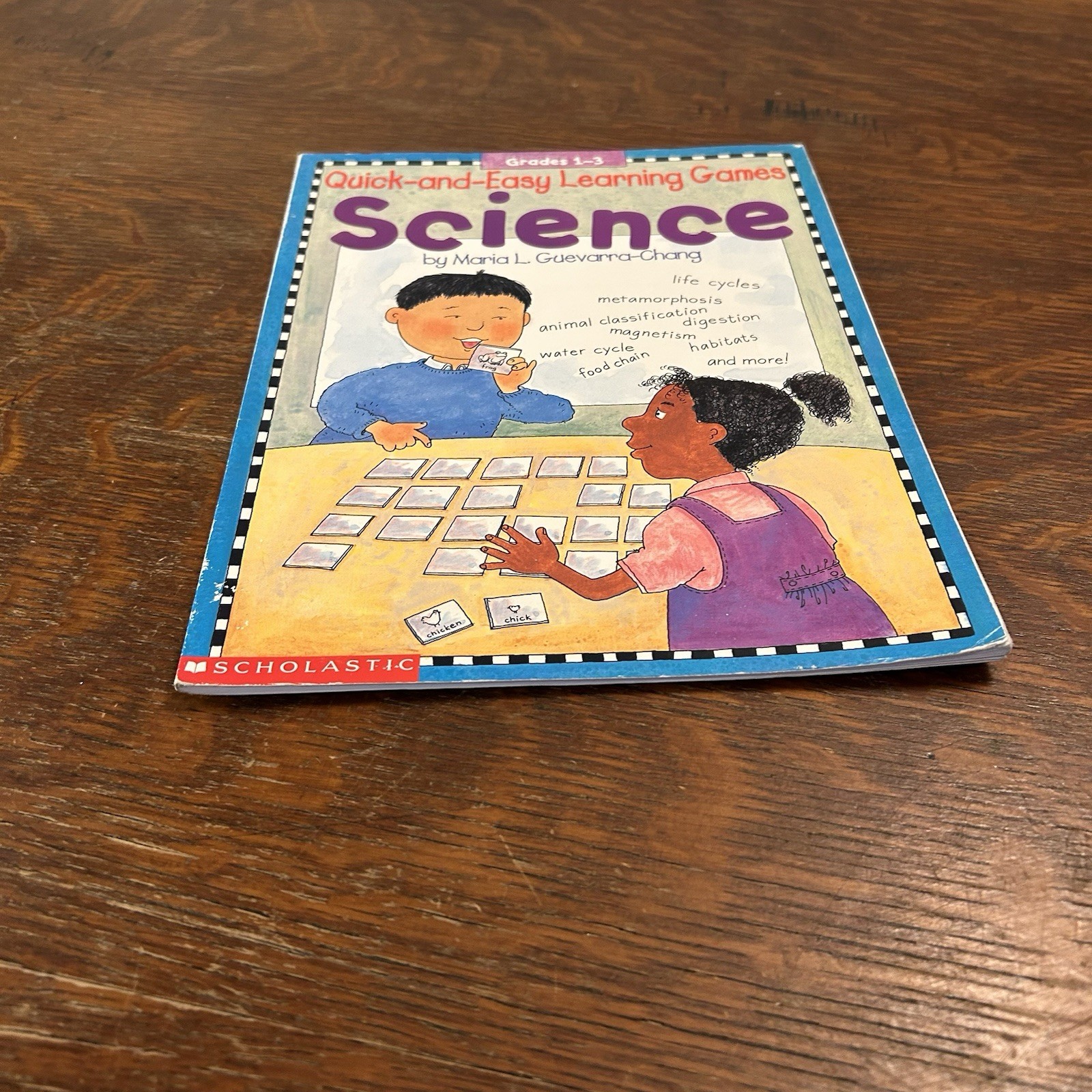 Science Learning Games Grades 1-3 Scholastic Teaching Book Teacher Resource