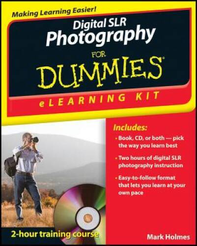 Digital SLR Photography eLearning Kit For Dummies – Paperback – GOOD