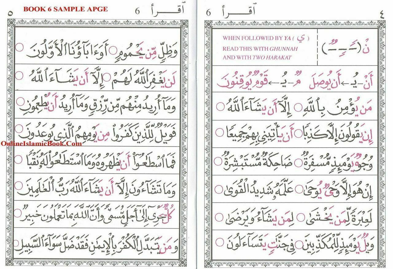 Iqra The Quick Learning Method Of Learning To Read Al-Quran
