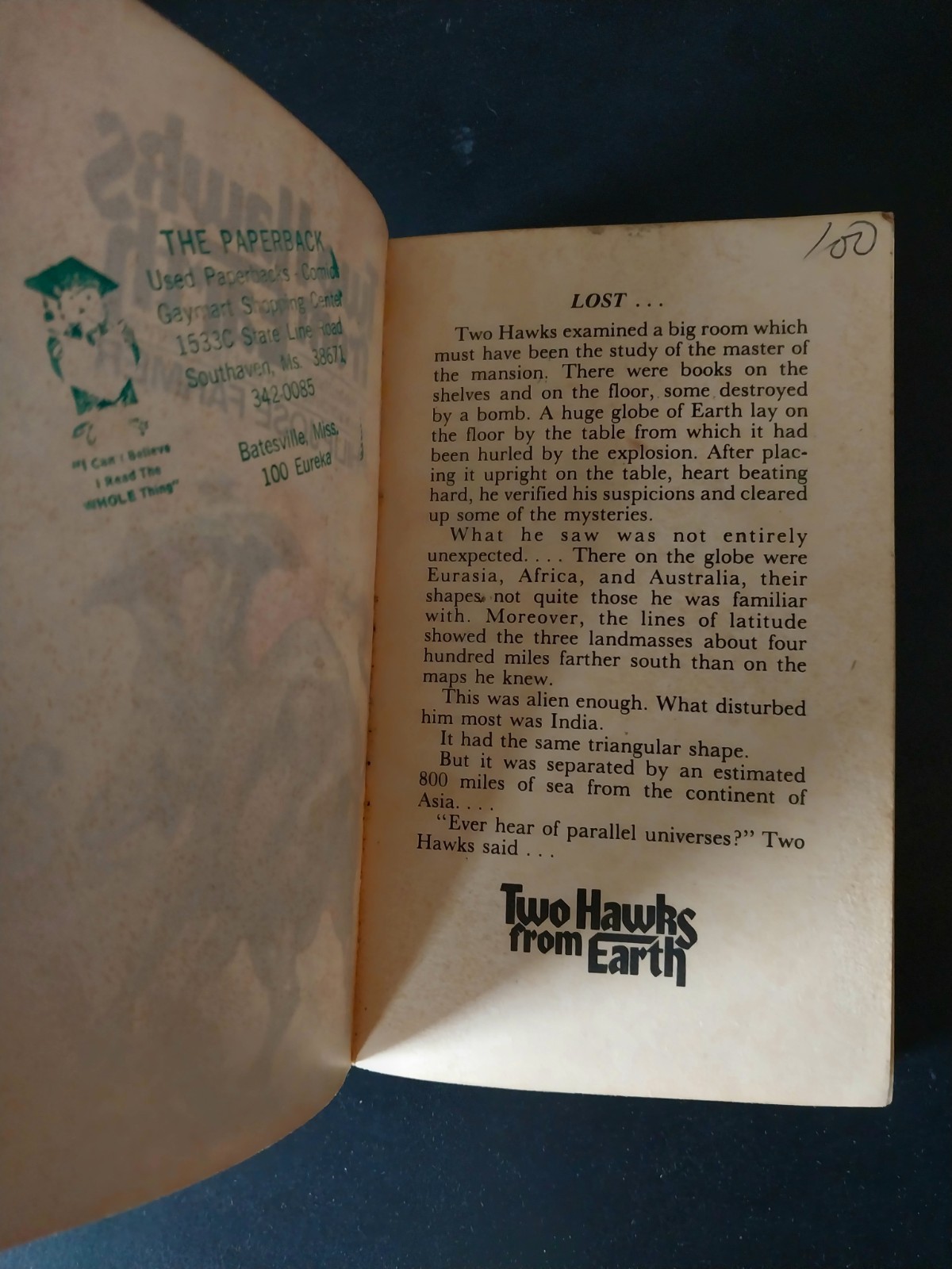 Philip Jose Farmer – Two Hawks from Earth – Ace Books First Printing 1979
