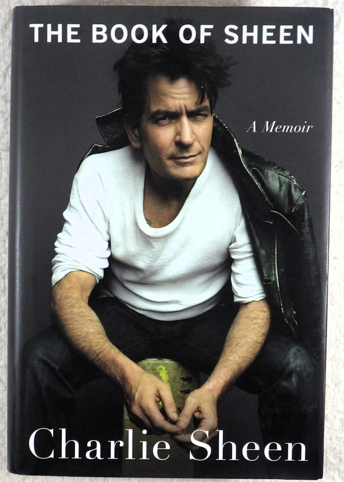 THE BOOK OF SHEEN: A Memoir – Charlie Sheen (2025, Hardcover, 1st , 1st)