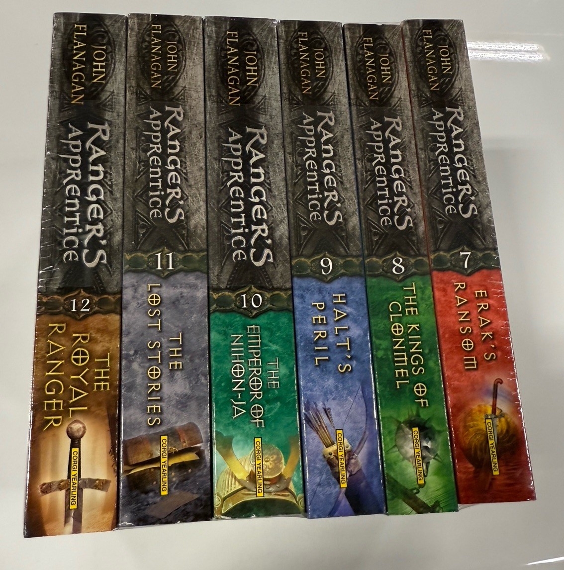 Rangers Apprentice 6 Books Set : 7-12 Books By John Flanagan -Series 2-Paperback
