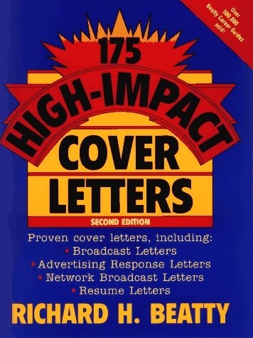 175 High-Impact Cover Letters, Beatty, Richard H., Very Good Book