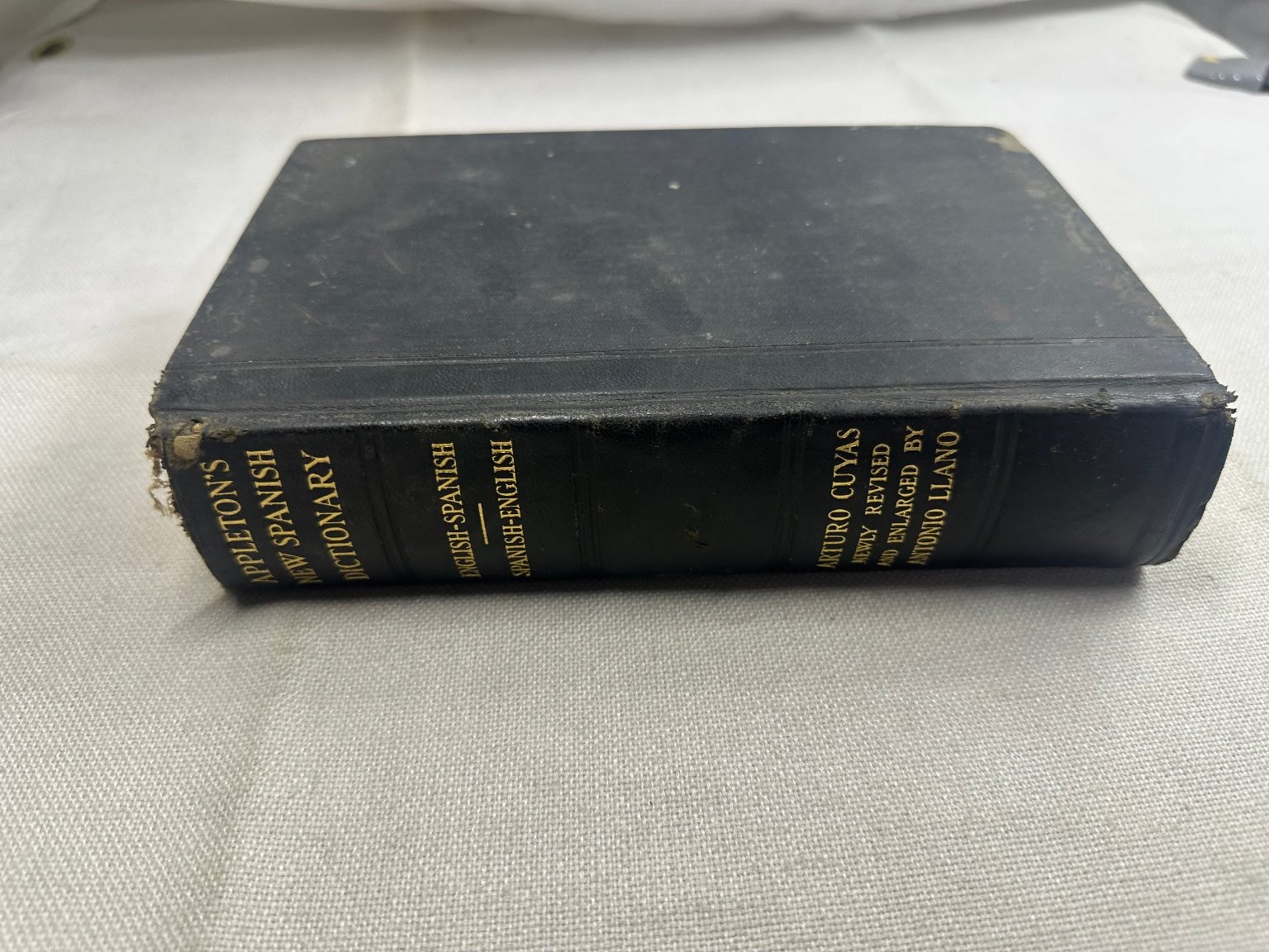 Appleton’s New Spanish Dictionary Cuyás Llano 1928 Revised Bilingual D. Appleton