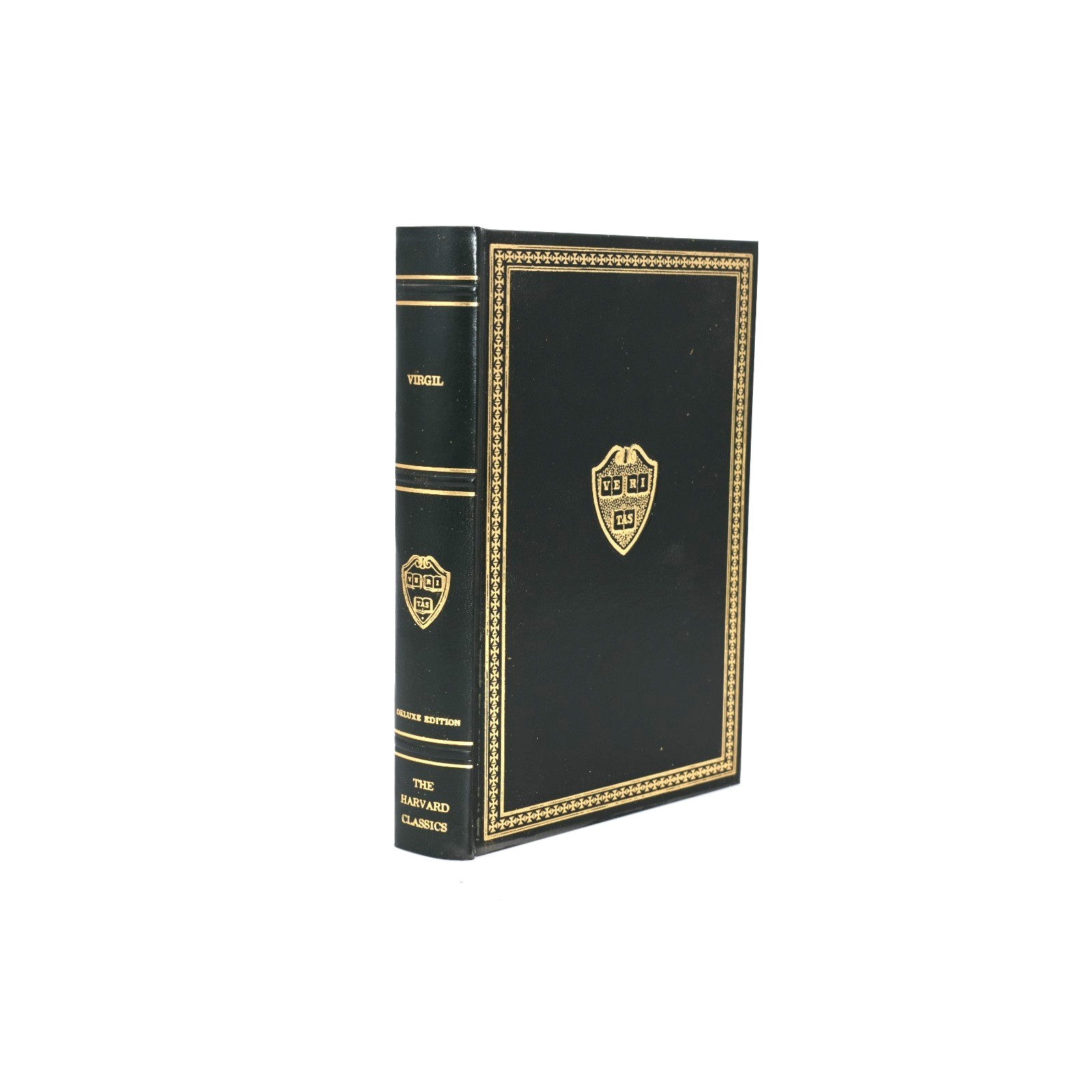 Harvard Classics Deluxe HC Books Virgil Bunyan Izaak Walton Aesop Grimm lot of 4