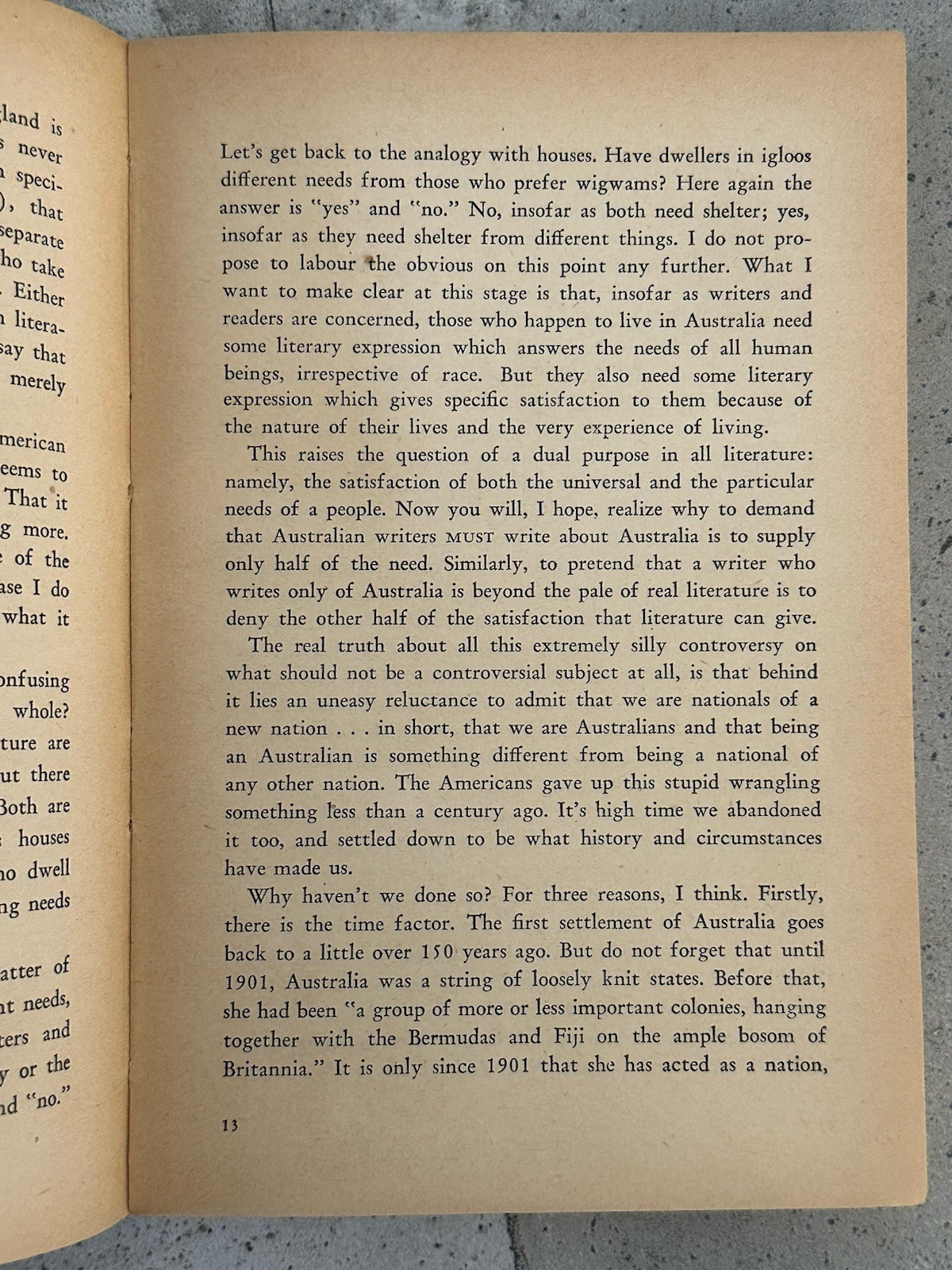 Creative Writing In Australia By John K Ewers First Editon 1945