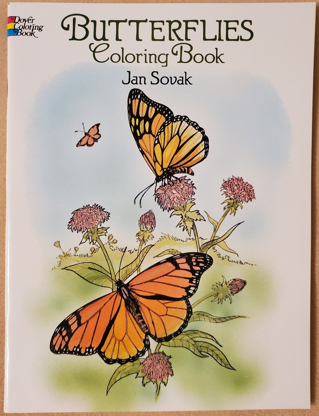 Butterflies Coloring Book by Jan Sovak