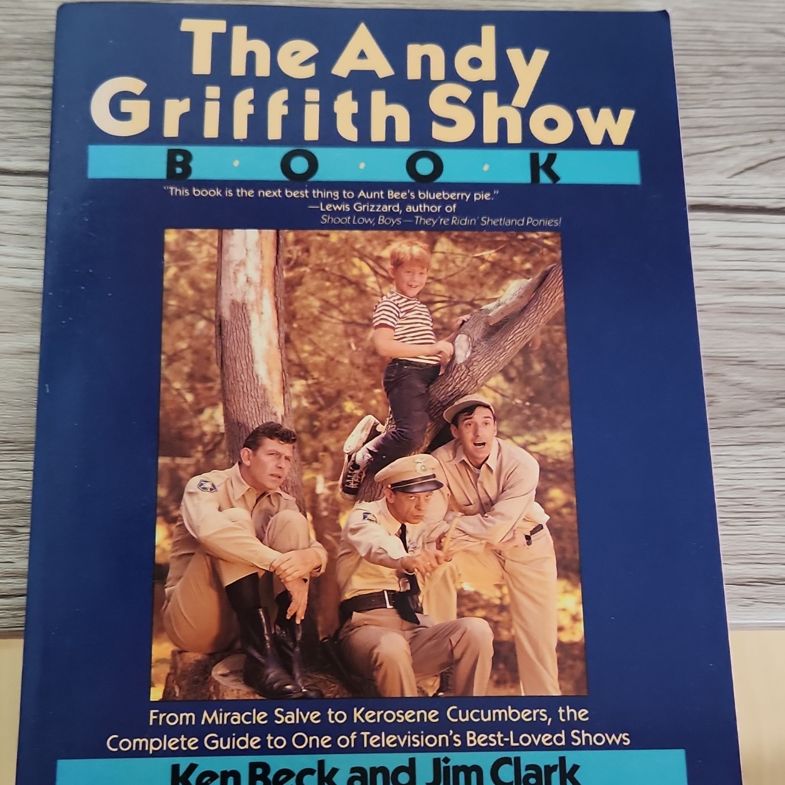 The Andy Griffith Show Book by Ken Beck & Jim Clark Signed Inscribed Paperback