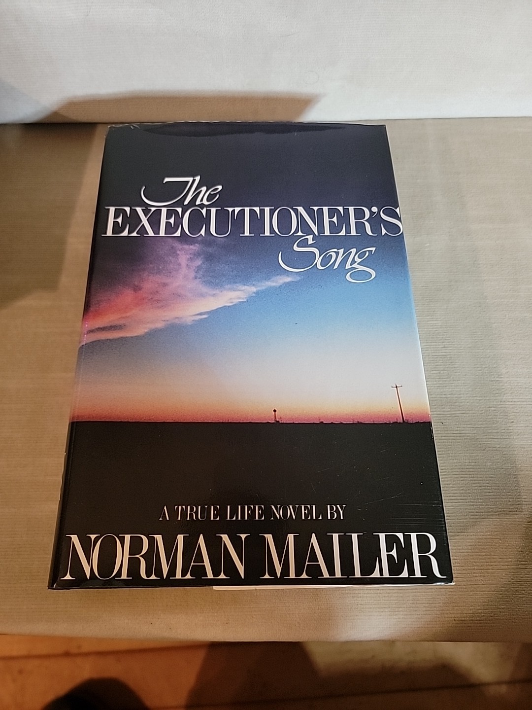 THE EXECUTIONER’S SONG by Norman Mailer/1st Ed/HCDJ/Literature/Fiction/Crime