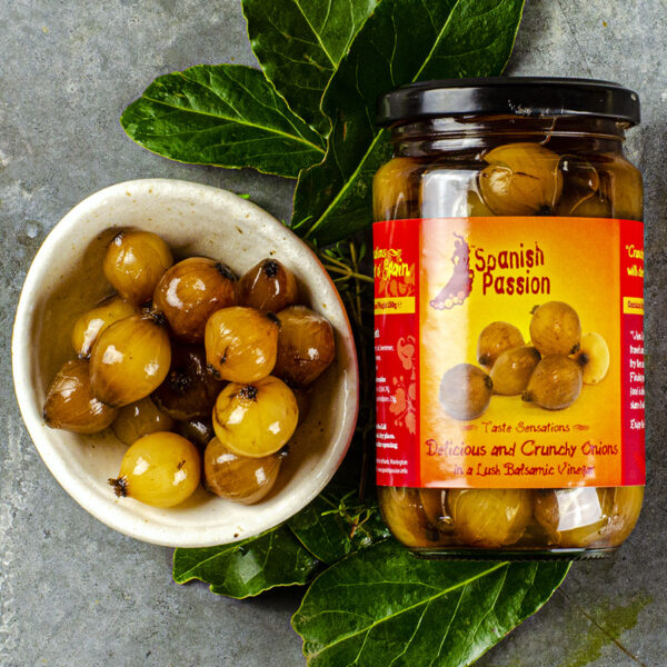 Pickled Onions in Balsamic Vinegar Spanish Passion Foods & Wines