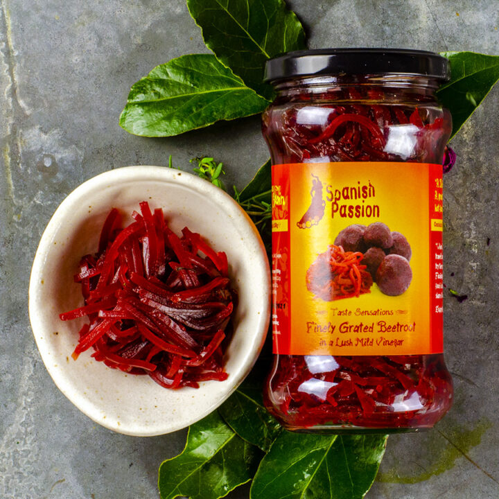 Grated Beetroot in White Wine Vinegar Spanish Passion Foods & Wines