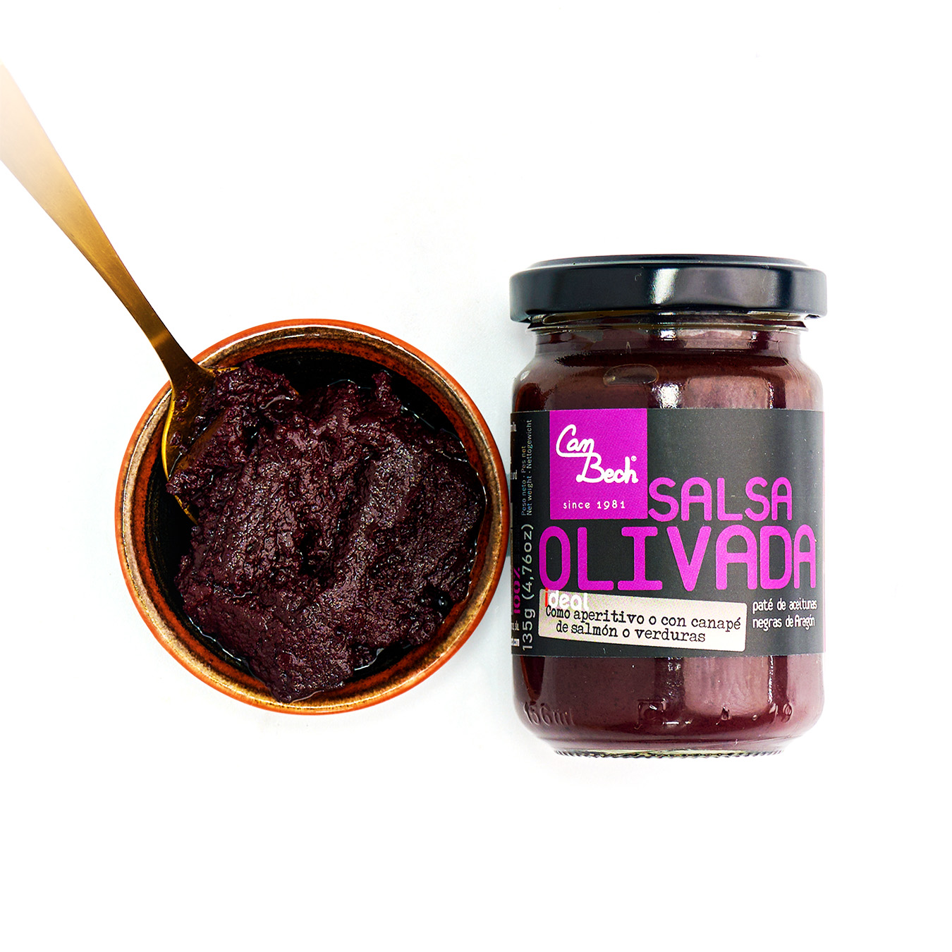 Salsa Olivada Black Olive Tapenade Dip 135g Spanish Passion Foods Wines Salsa Olivada Black Olive Tapenade Dip 135g Spanish Passion Foods Wines