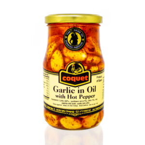 Coquet Garlic in Oil with Hot Pepper