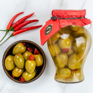 Gordal Olives infused with Chilli