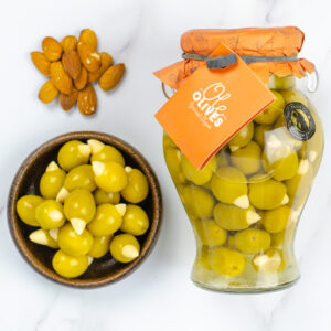 Manzanilla Olives Stuffed with Almonds (580g)