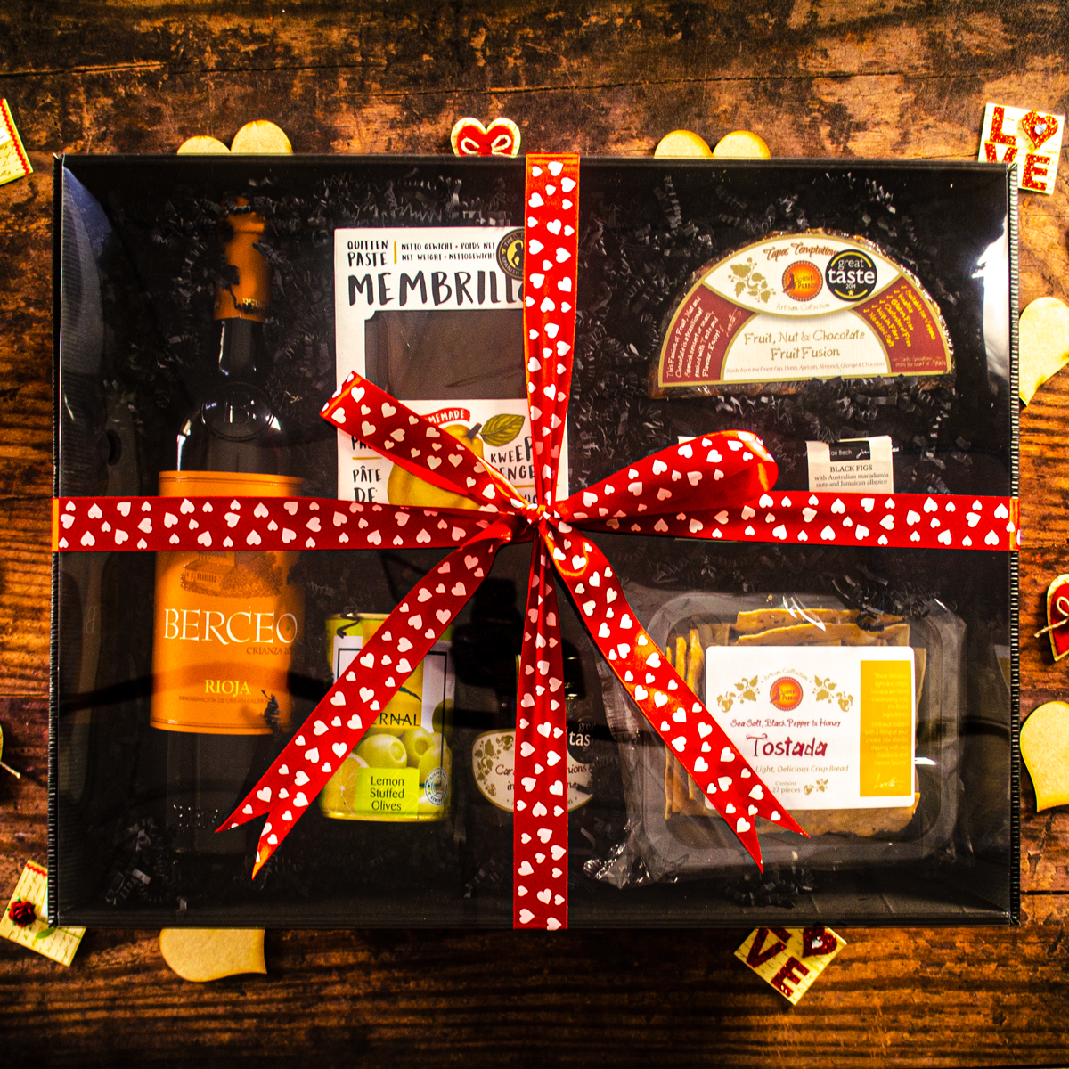 Just For Cheese Large Valentines Gift Hamper