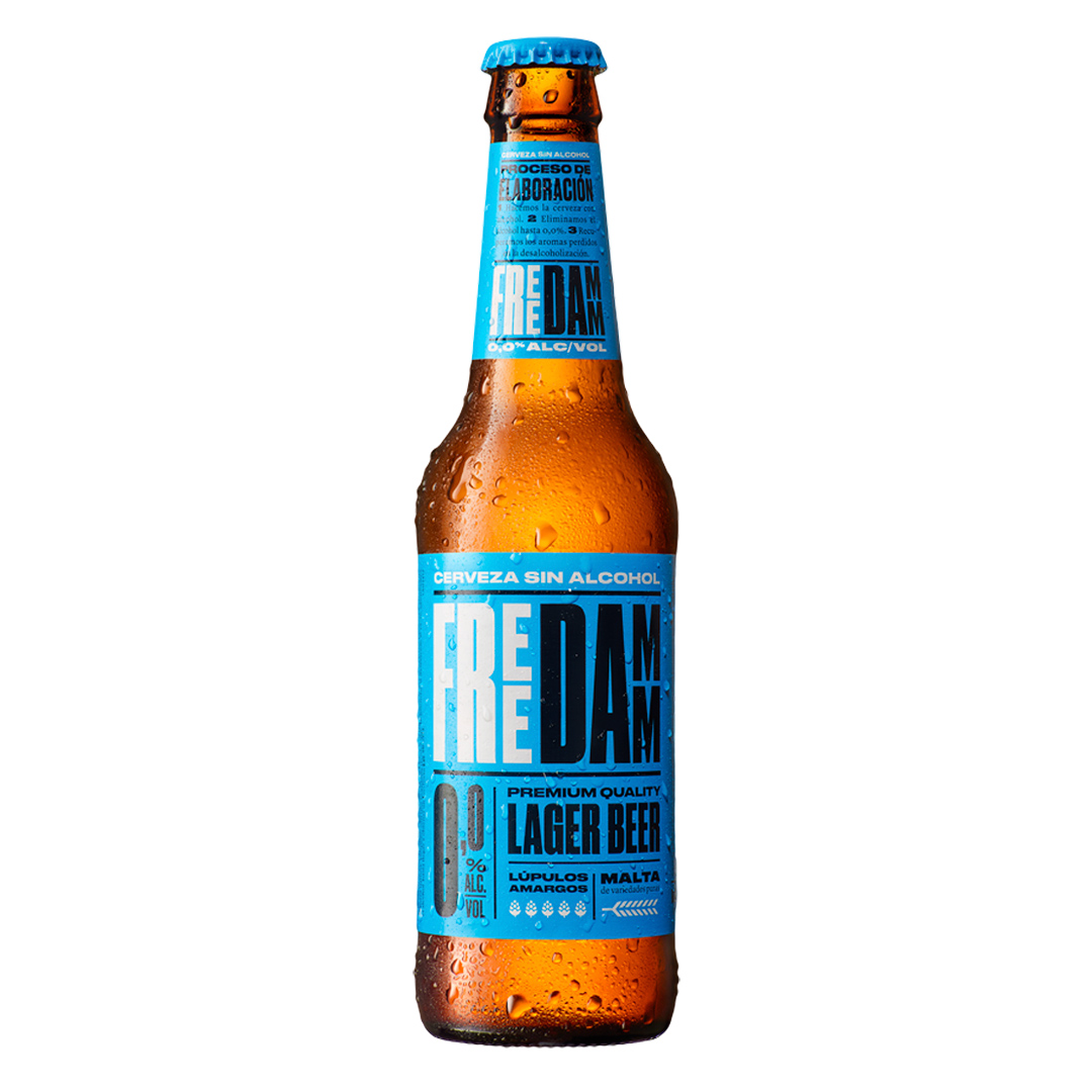Free Damm Non-alcoholic Beer - 250ml - Spanish Passion Foods