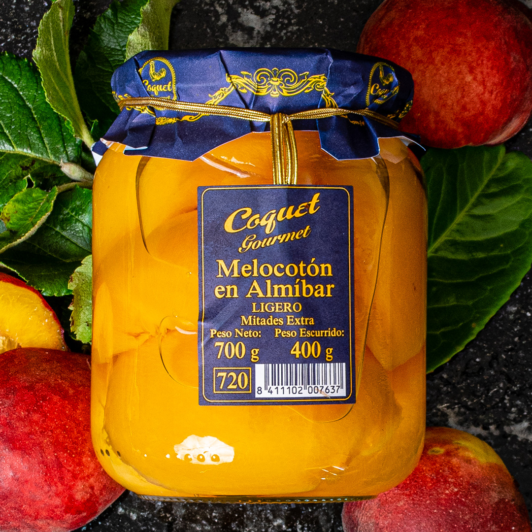 PEACH HALVES IN SYRUP Spanish Passion Foods & Wines