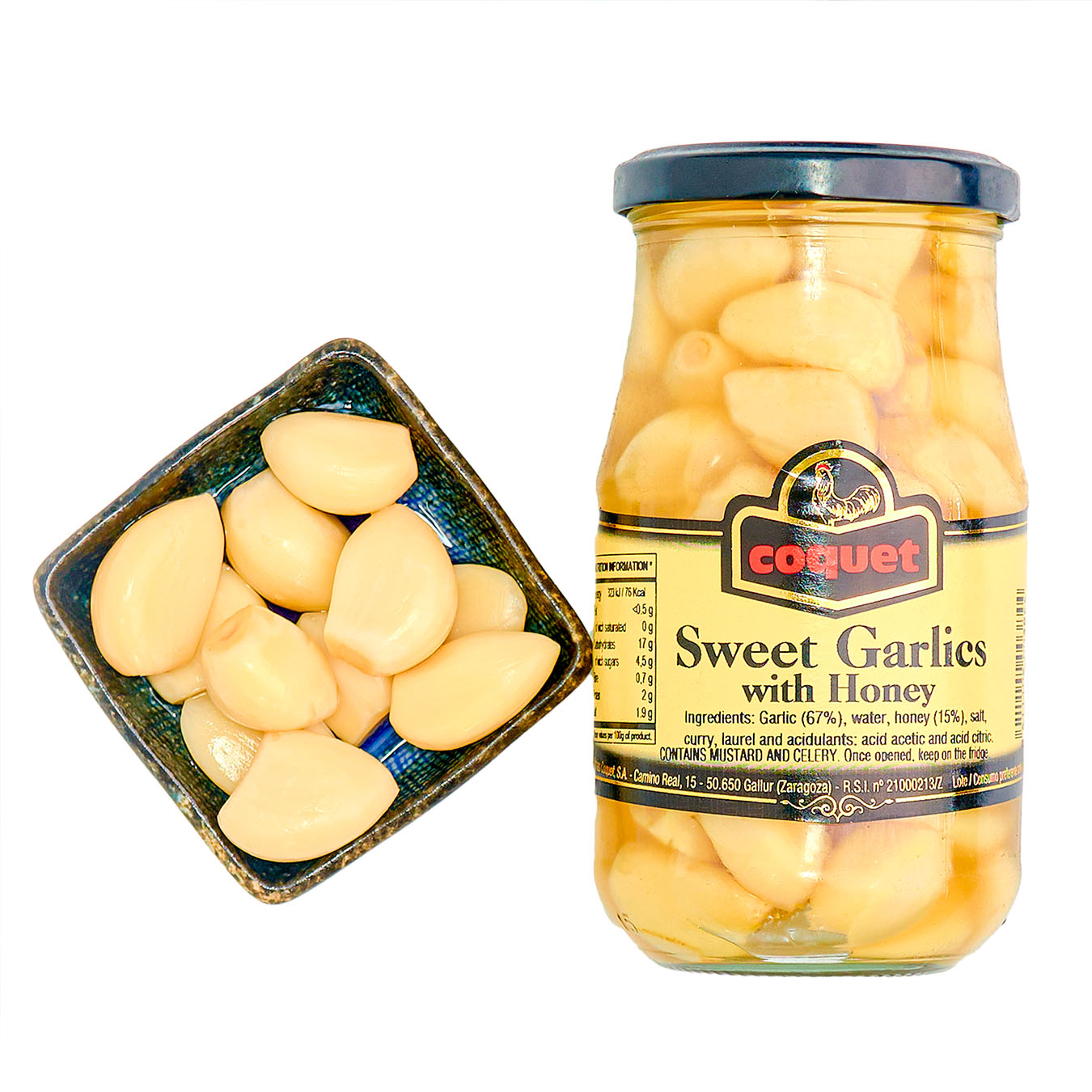 SWEET GARLIC WITH HONEY Spanish Passion Foods & Wines