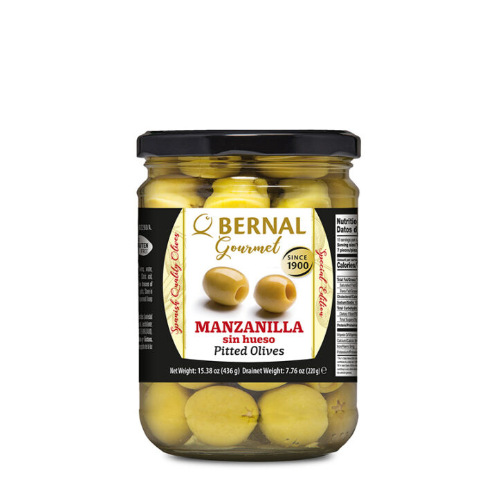 Pitted Manzanilla Olives 225g