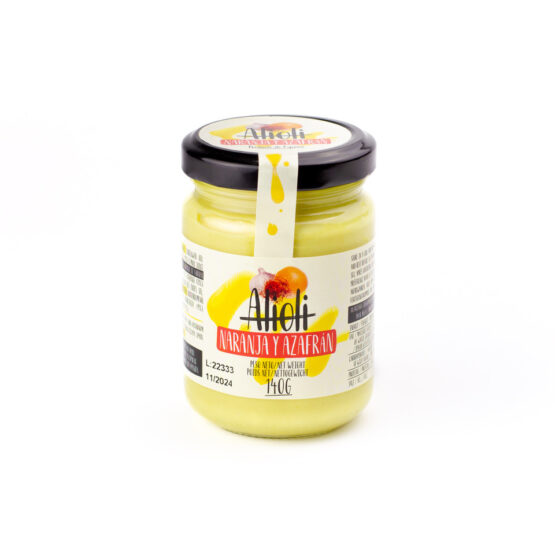 orange and saffron alioli